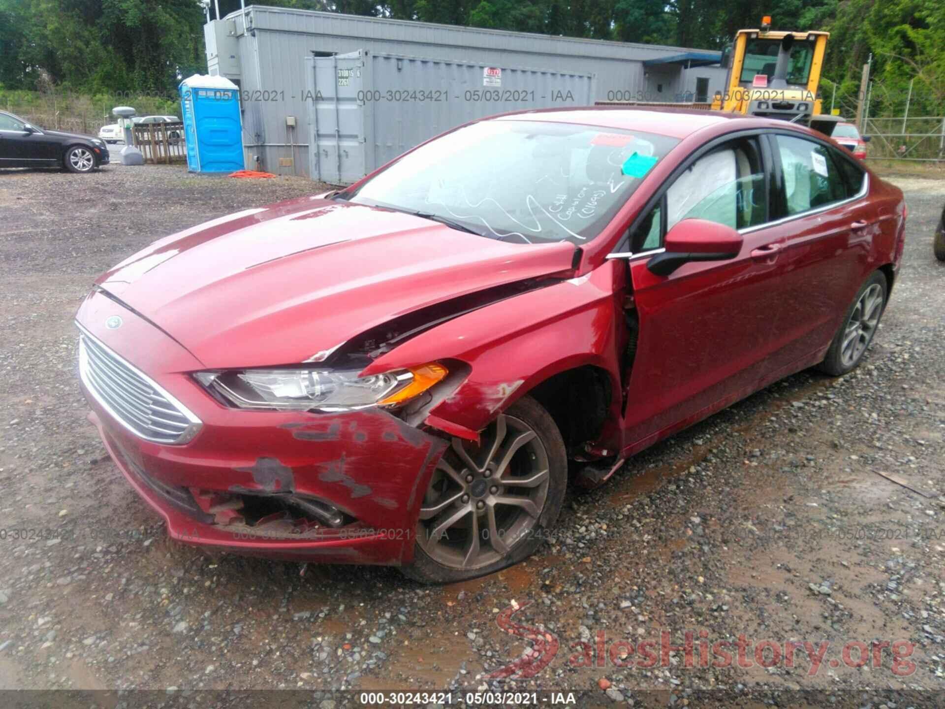 3FA6P0HDXHR240252 2017 FORD FUSION