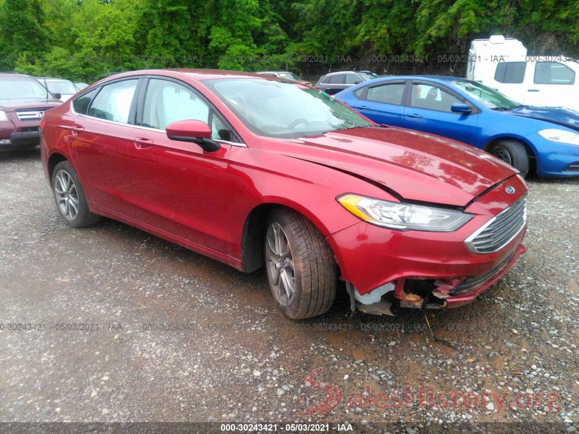 3FA6P0HDXHR240252 2017 FORD FUSION