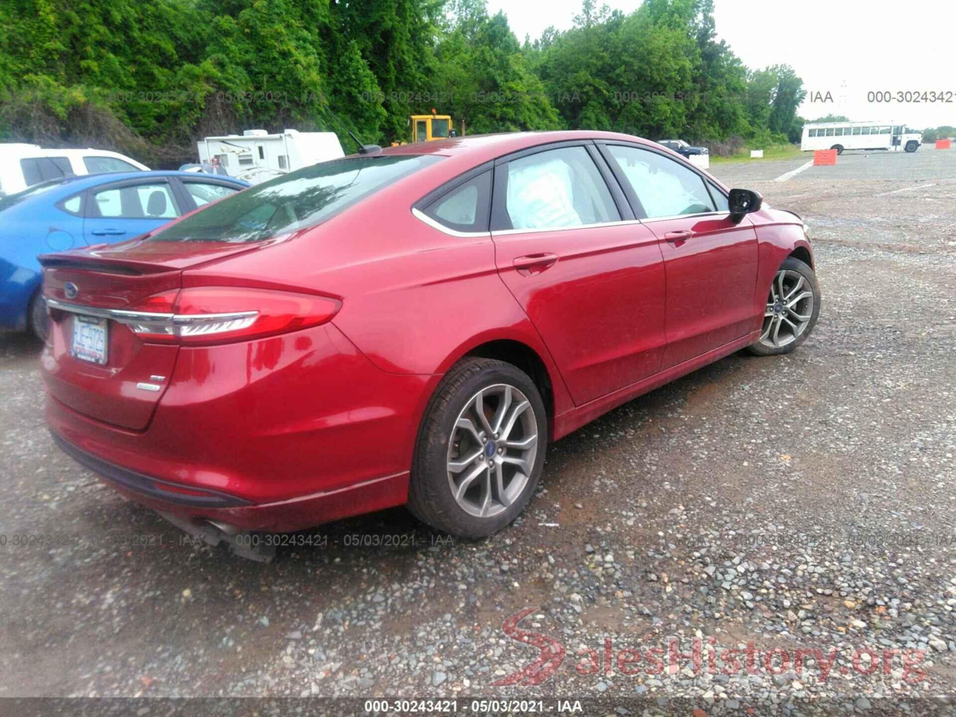 3FA6P0HDXHR240252 2017 FORD FUSION