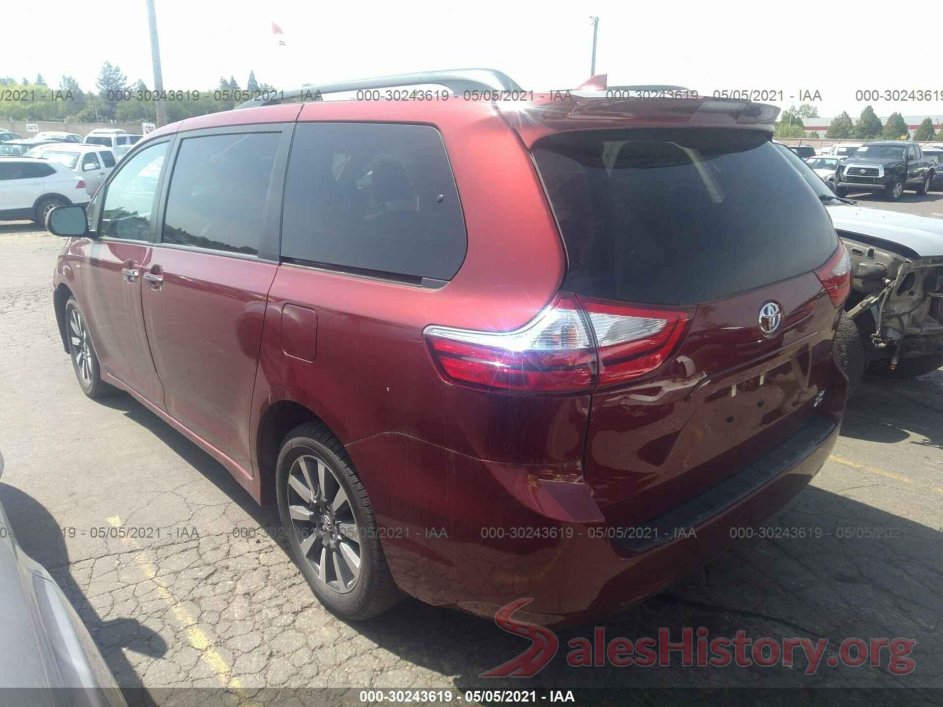 5TDDZ3DC5KS212910 2019 TOYOTA SIENNA