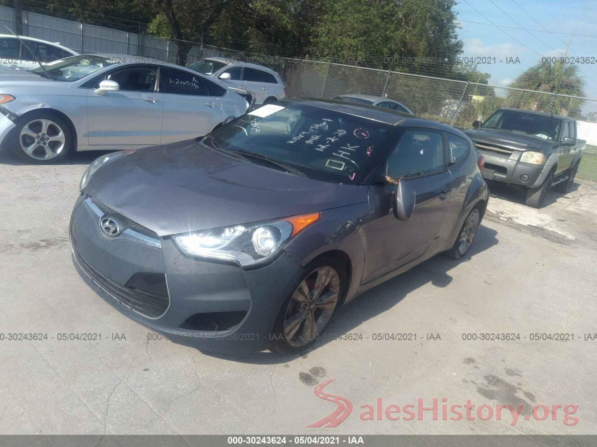 KMHTC6AD9GU264115 2016 HYUNDAI VELOSTER