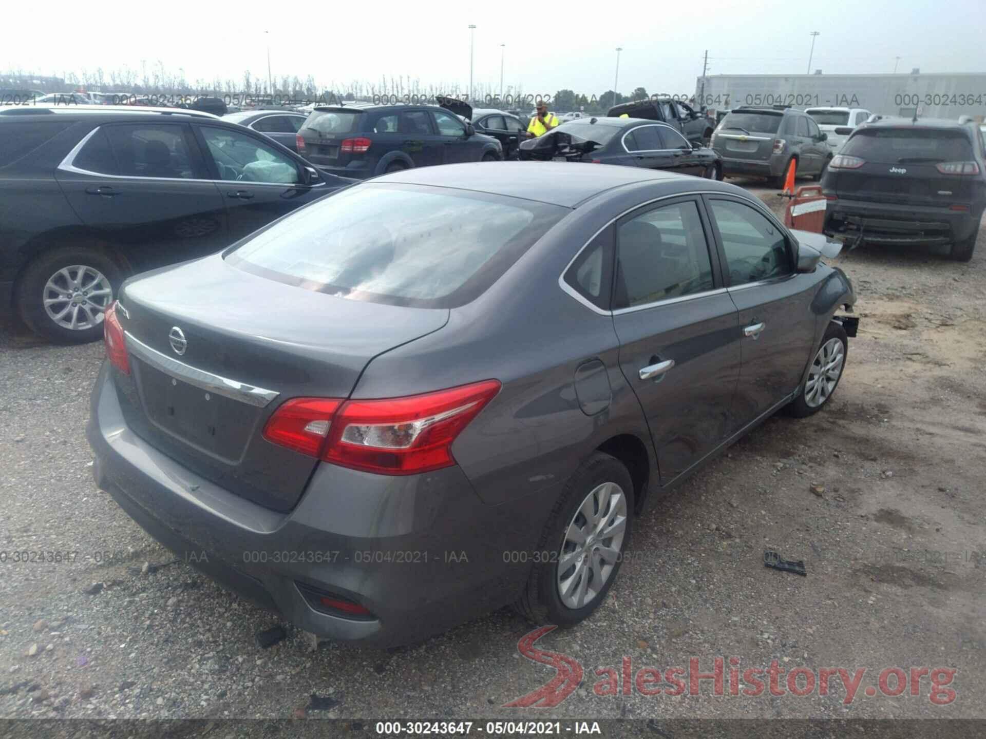 3N1AB7AP5KY361318 2019 NISSAN SENTRA