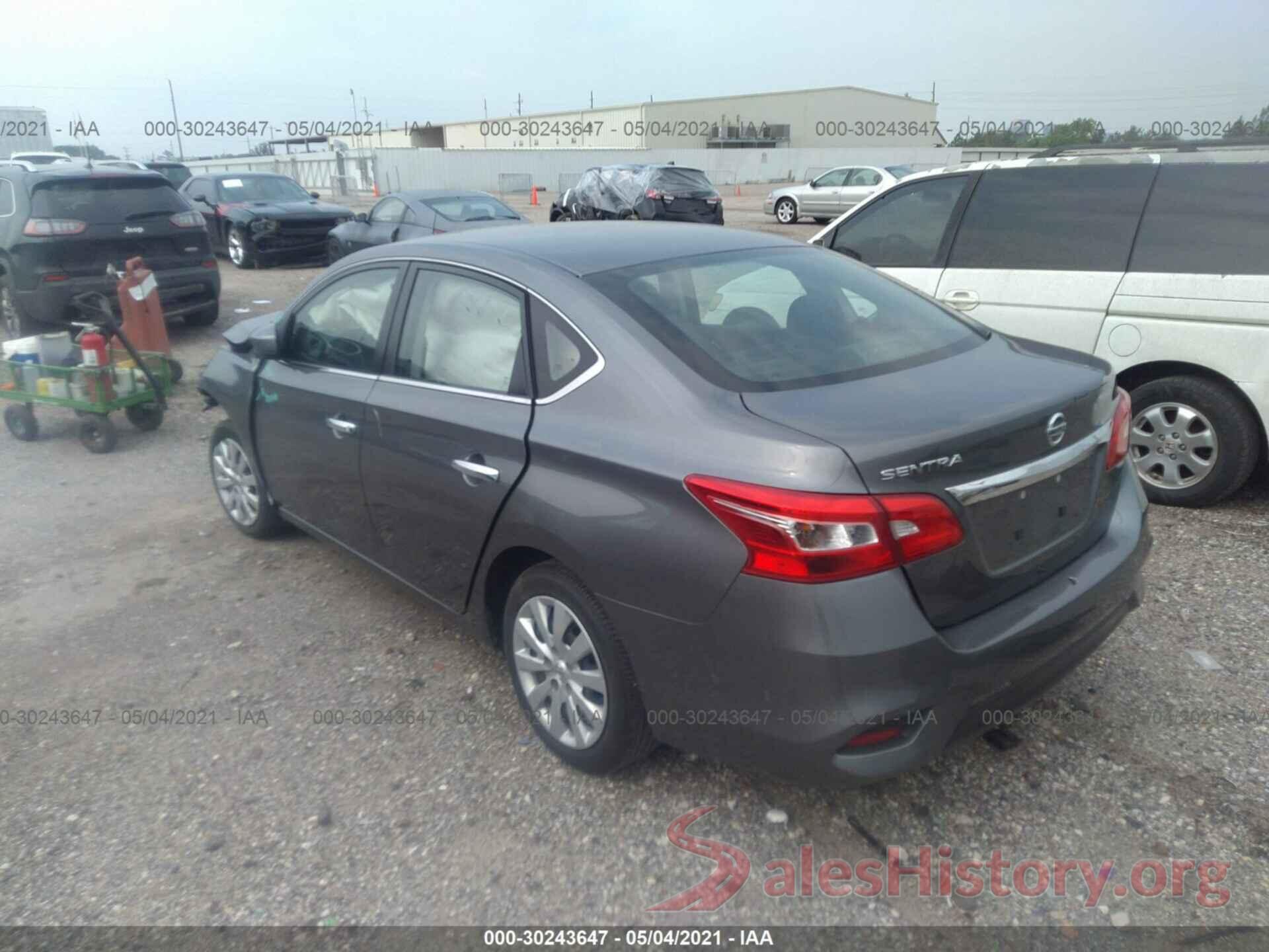 3N1AB7AP5KY361318 2019 NISSAN SENTRA