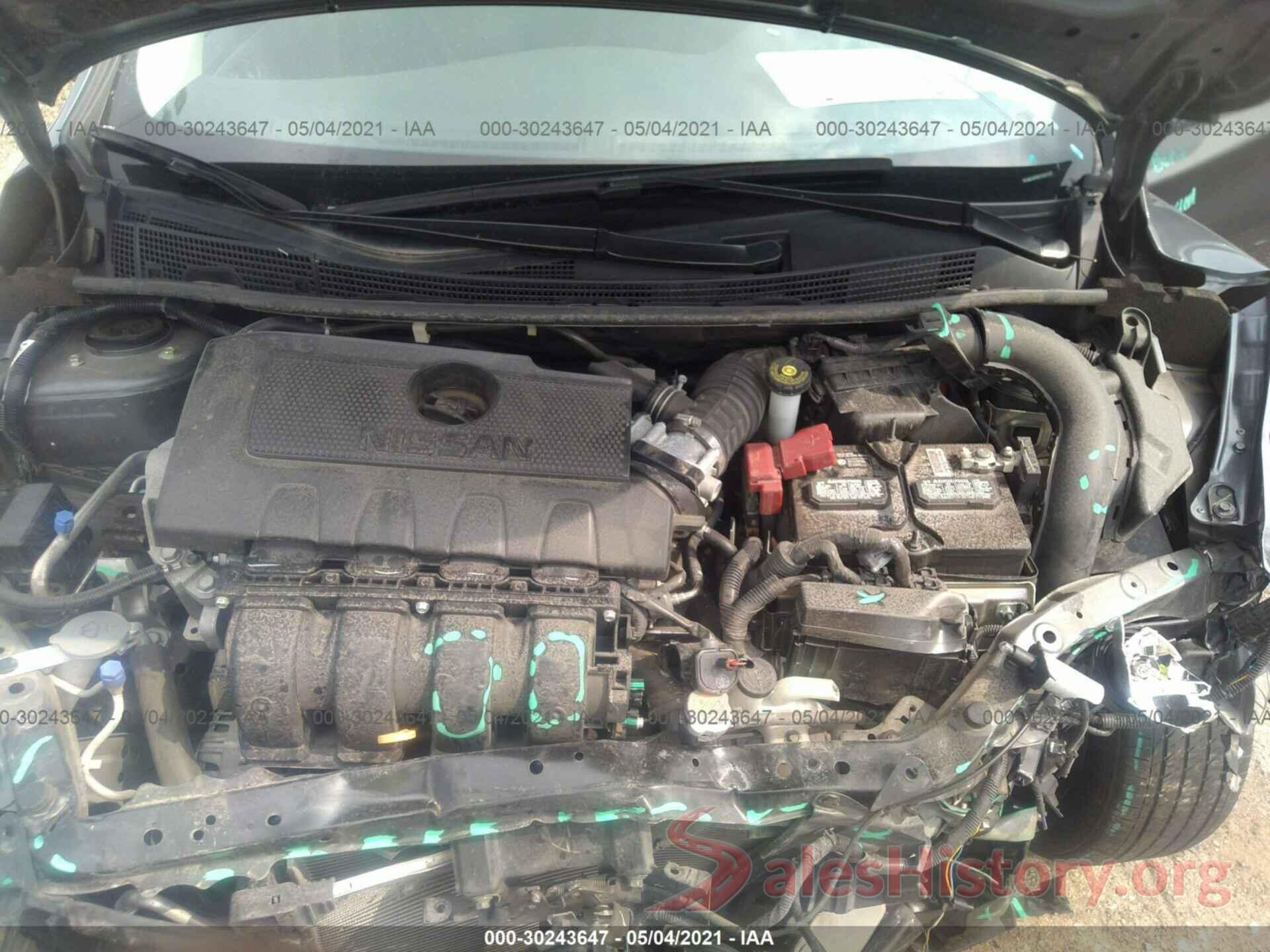 3N1AB7AP5KY361318 2019 NISSAN SENTRA