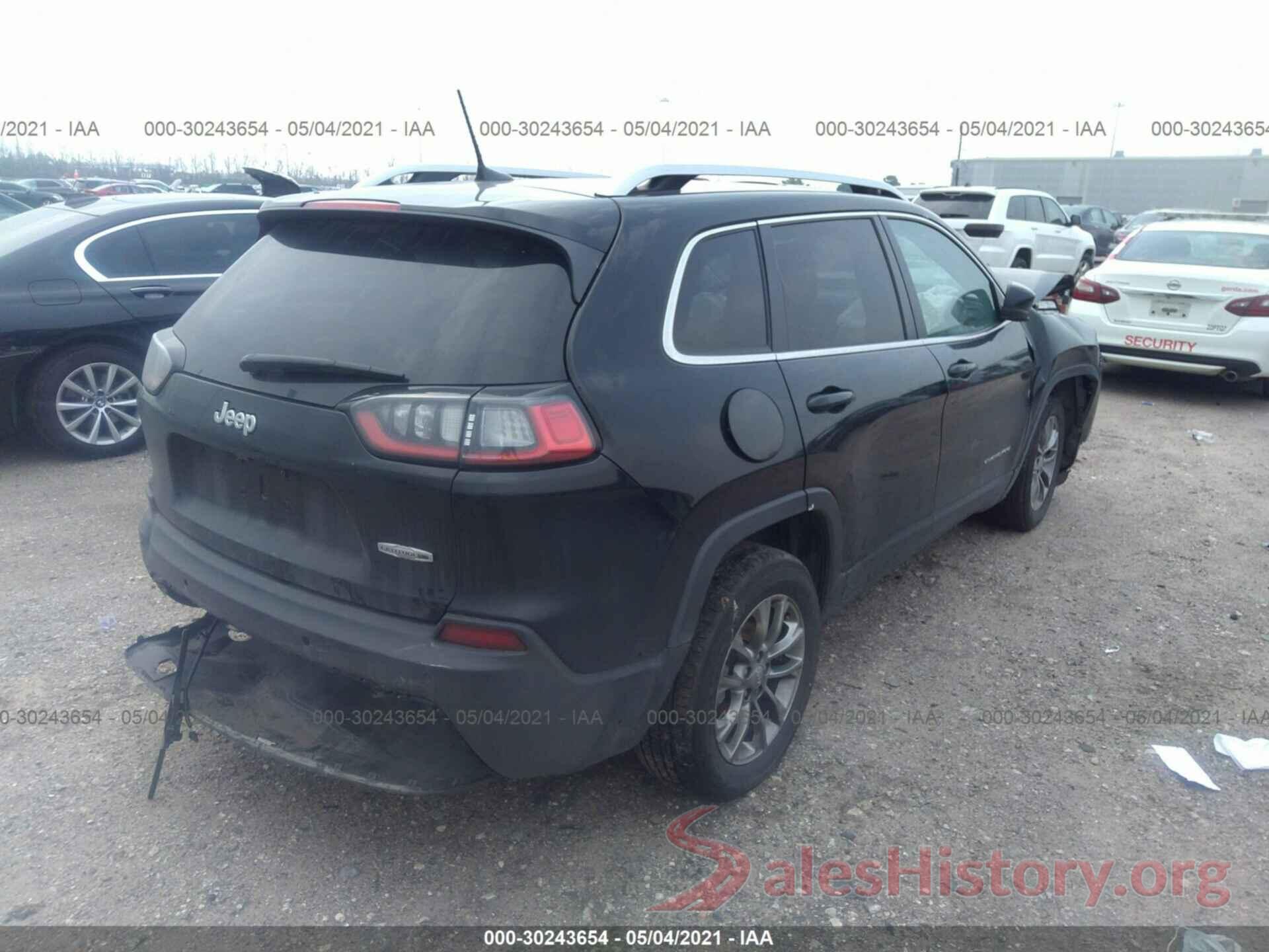 1C4PJLLB4LD653695 2020 JEEP CHEROKEE