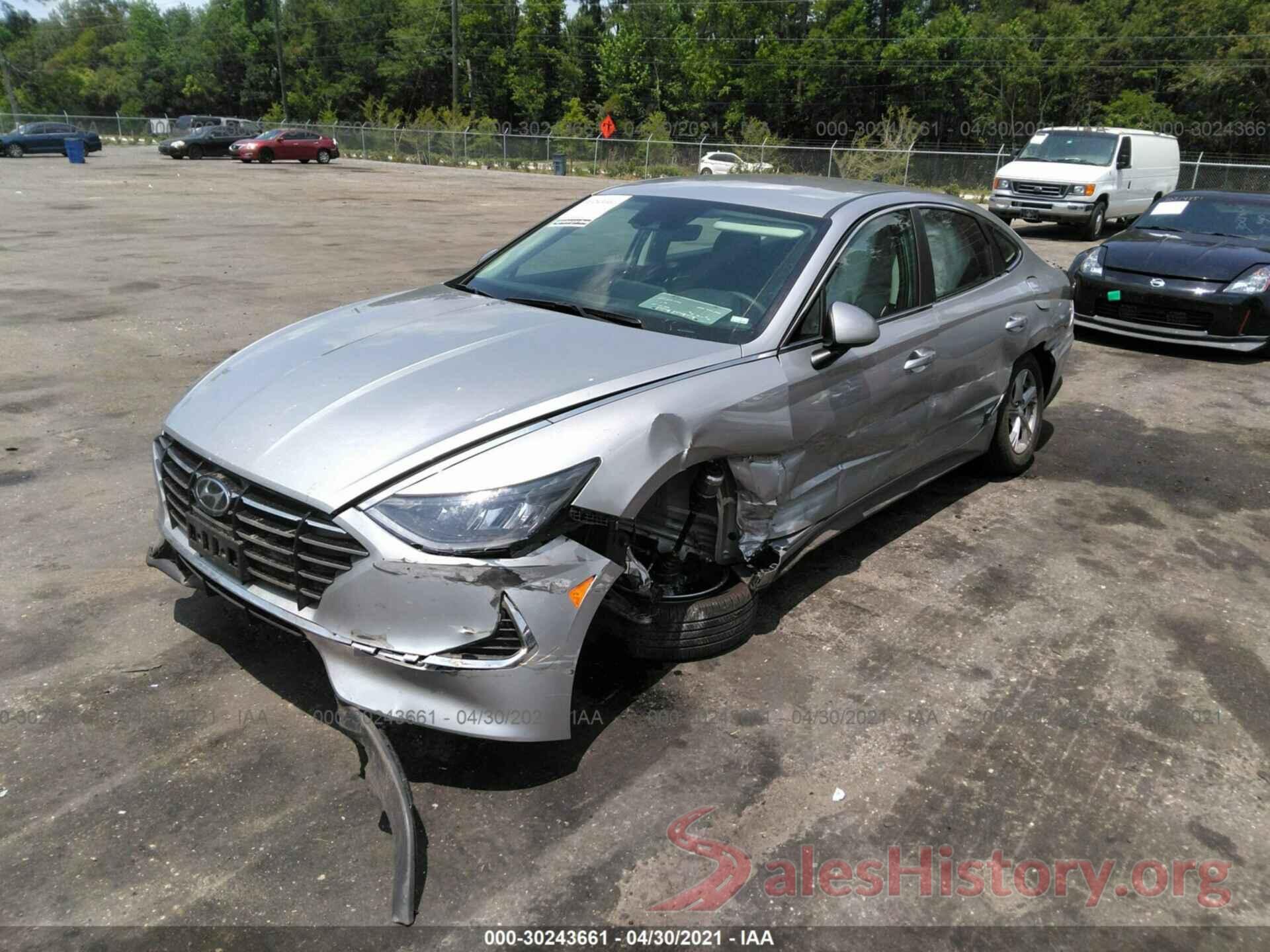 5NPEG4JA2MH077820 2021 HYUNDAI SONATA