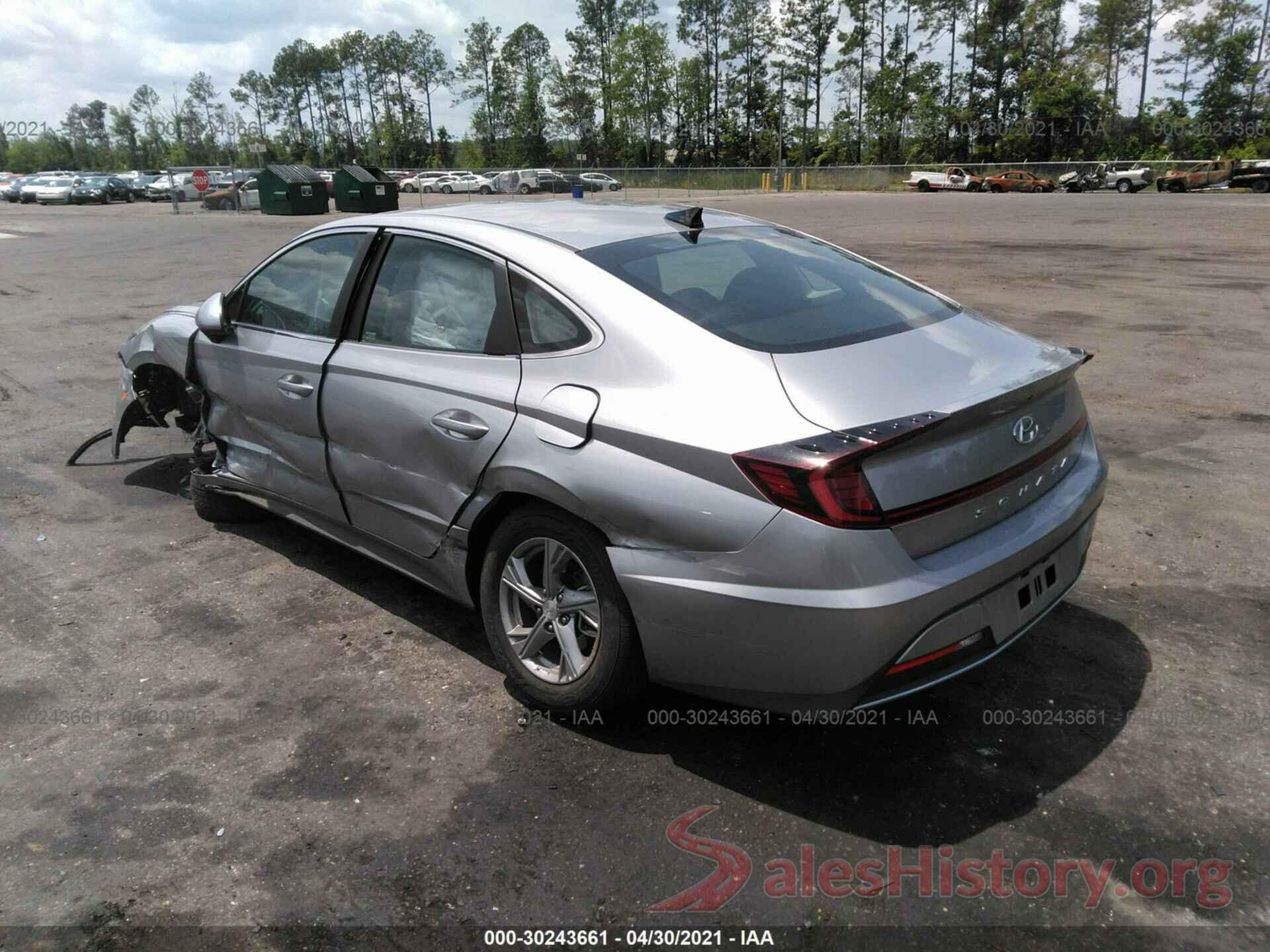 5NPEG4JA2MH077820 2021 HYUNDAI SONATA