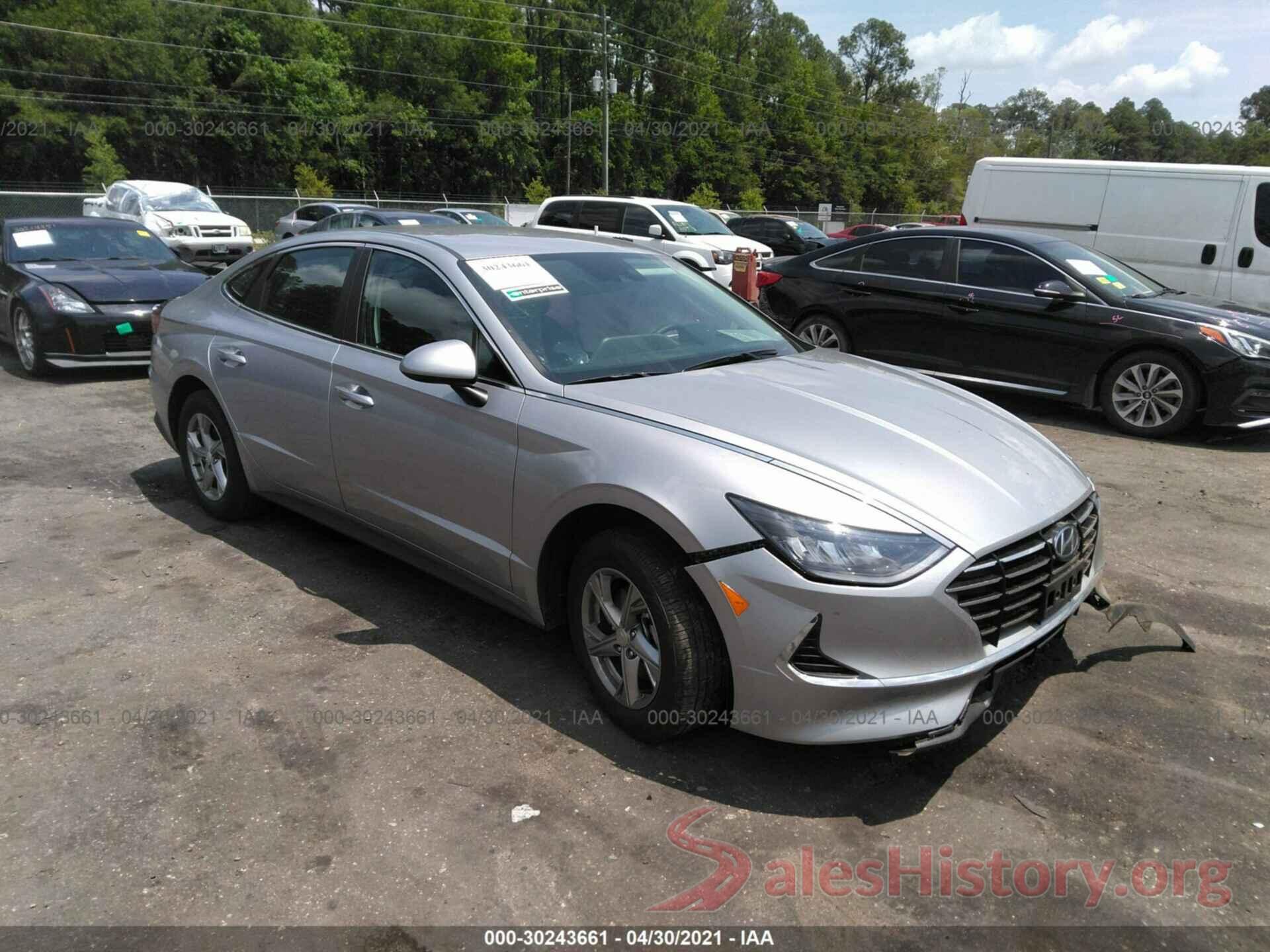 5NPEG4JA2MH077820 2021 HYUNDAI SONATA