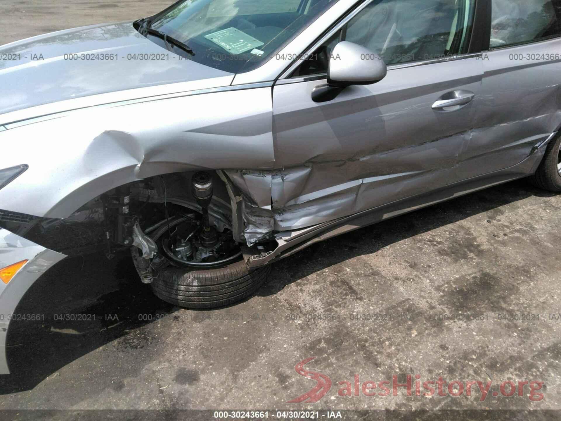 5NPEG4JA2MH077820 2021 HYUNDAI SONATA