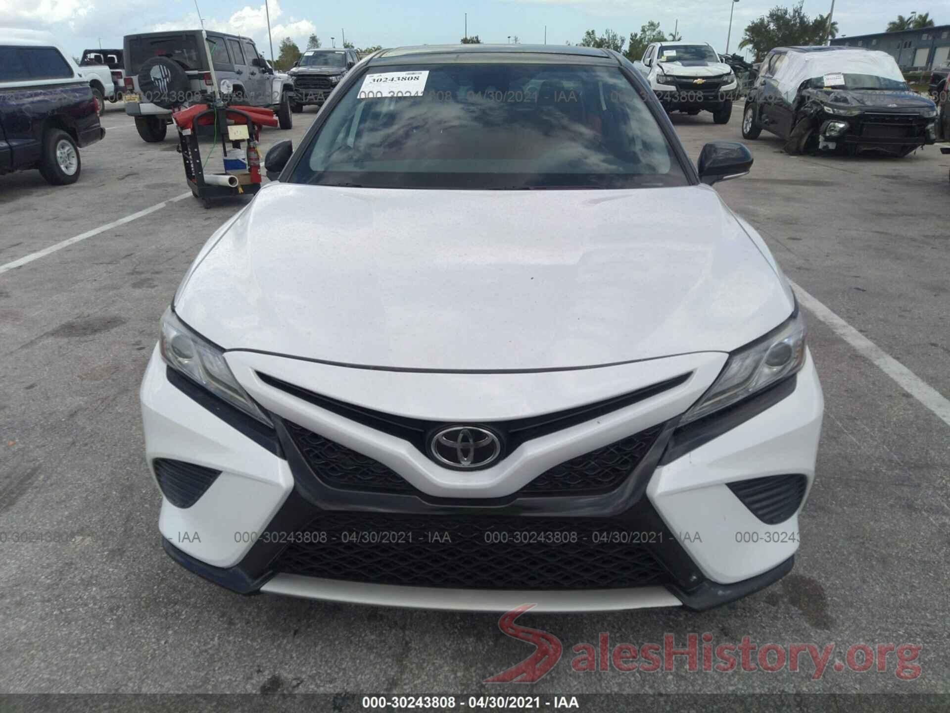 4T1K61AK1LU306582 2020 TOYOTA CAMRY