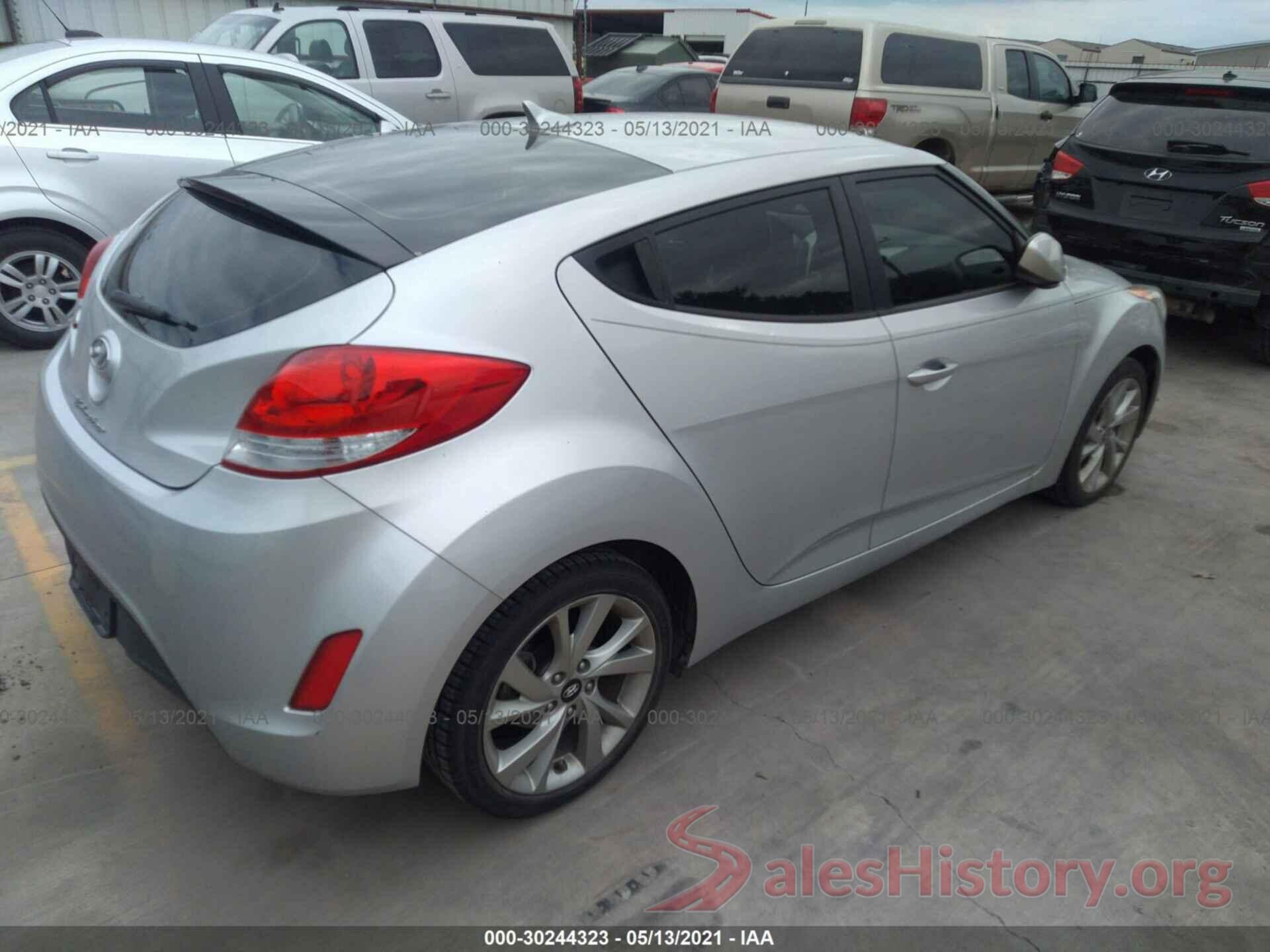 KMHTC6AD1GU260740 2016 HYUNDAI VELOSTER