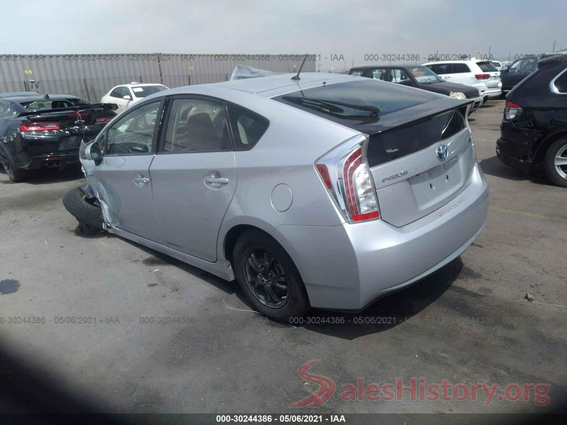 JTDKN3DU8F0442722 2015 TOYOTA PRIUS