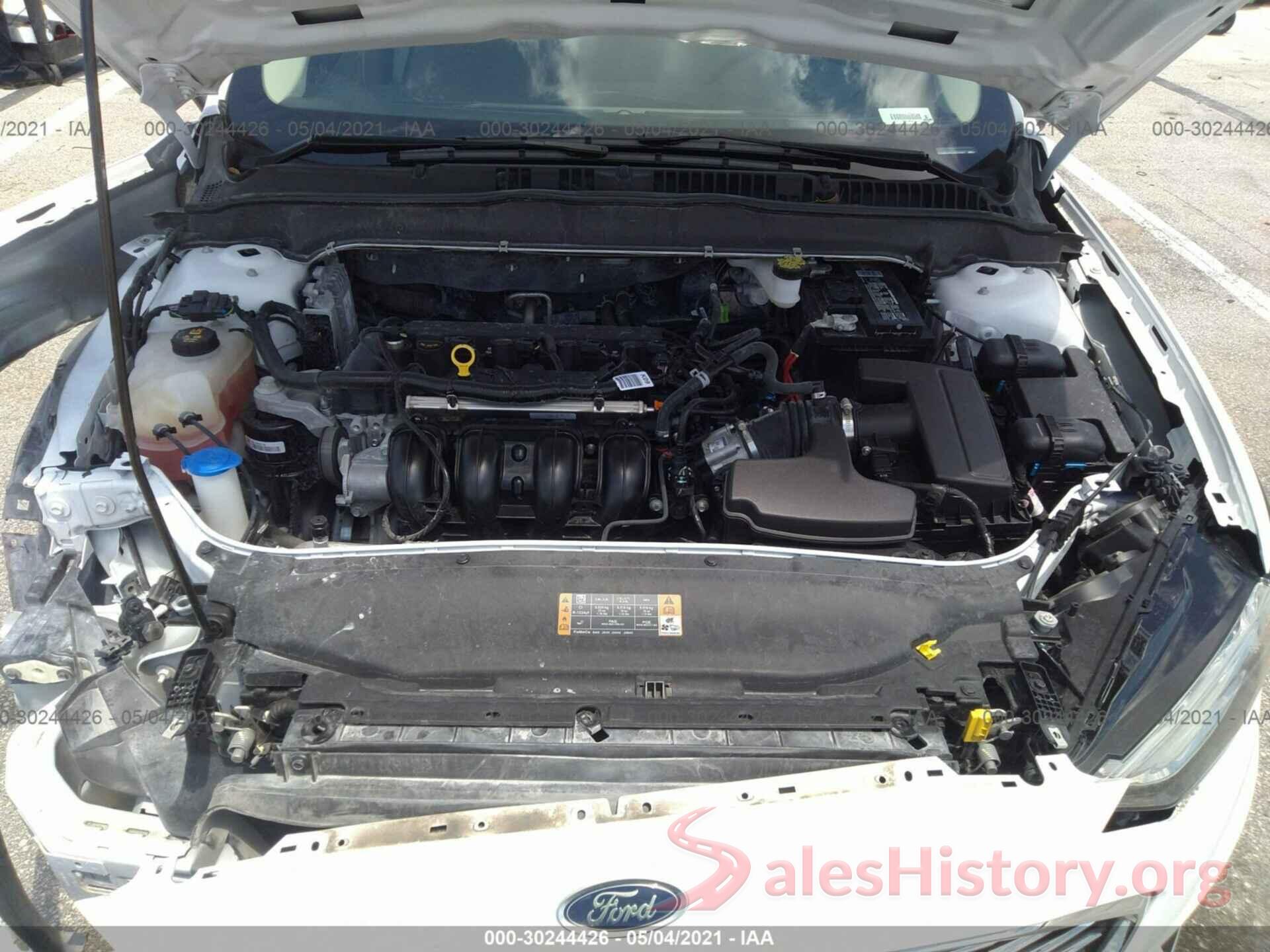 3FA6P0H70KR243257 2019 FORD FUSION