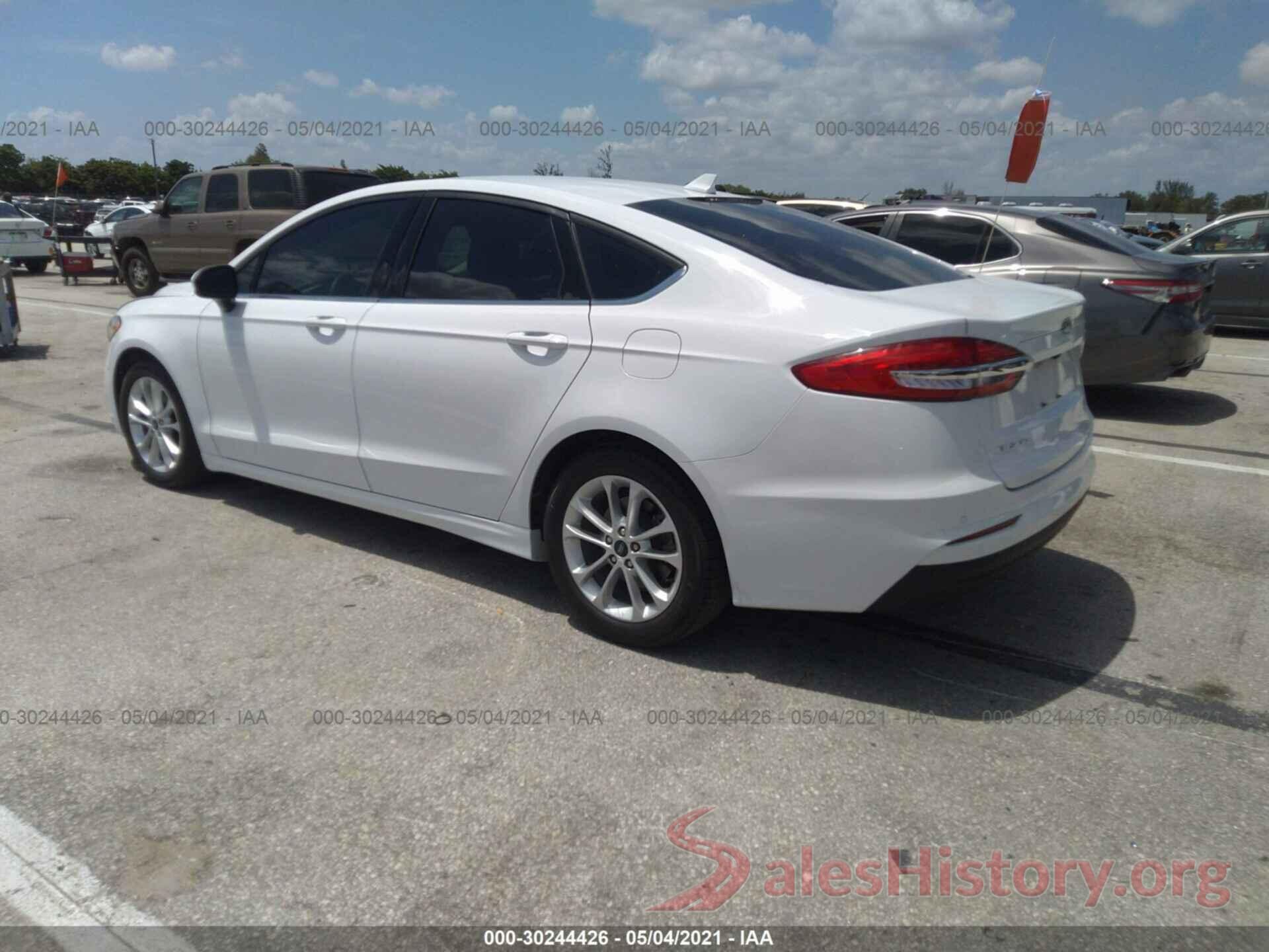 3FA6P0H70KR243257 2019 FORD FUSION