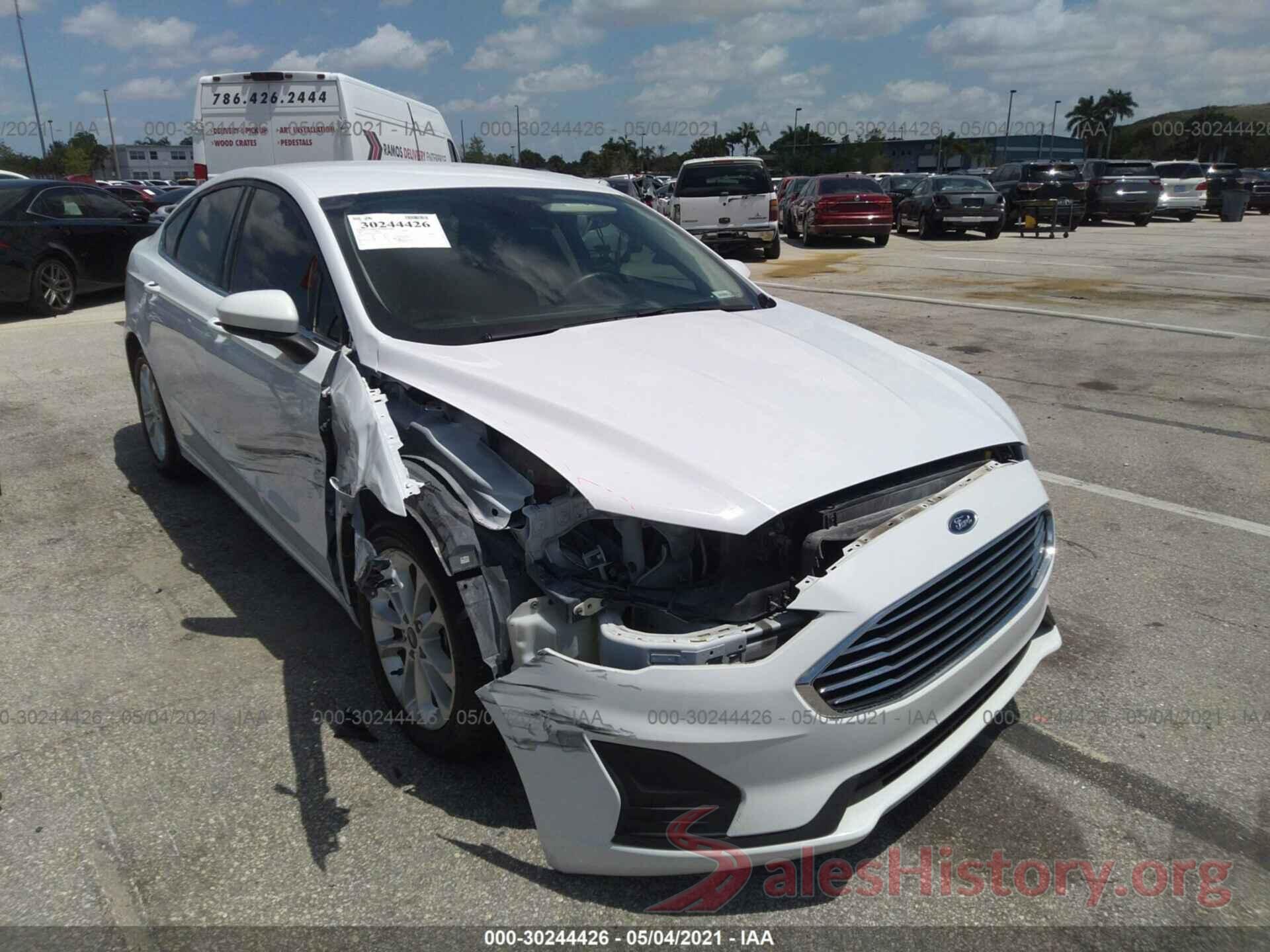 3FA6P0H70KR243257 2019 FORD FUSION