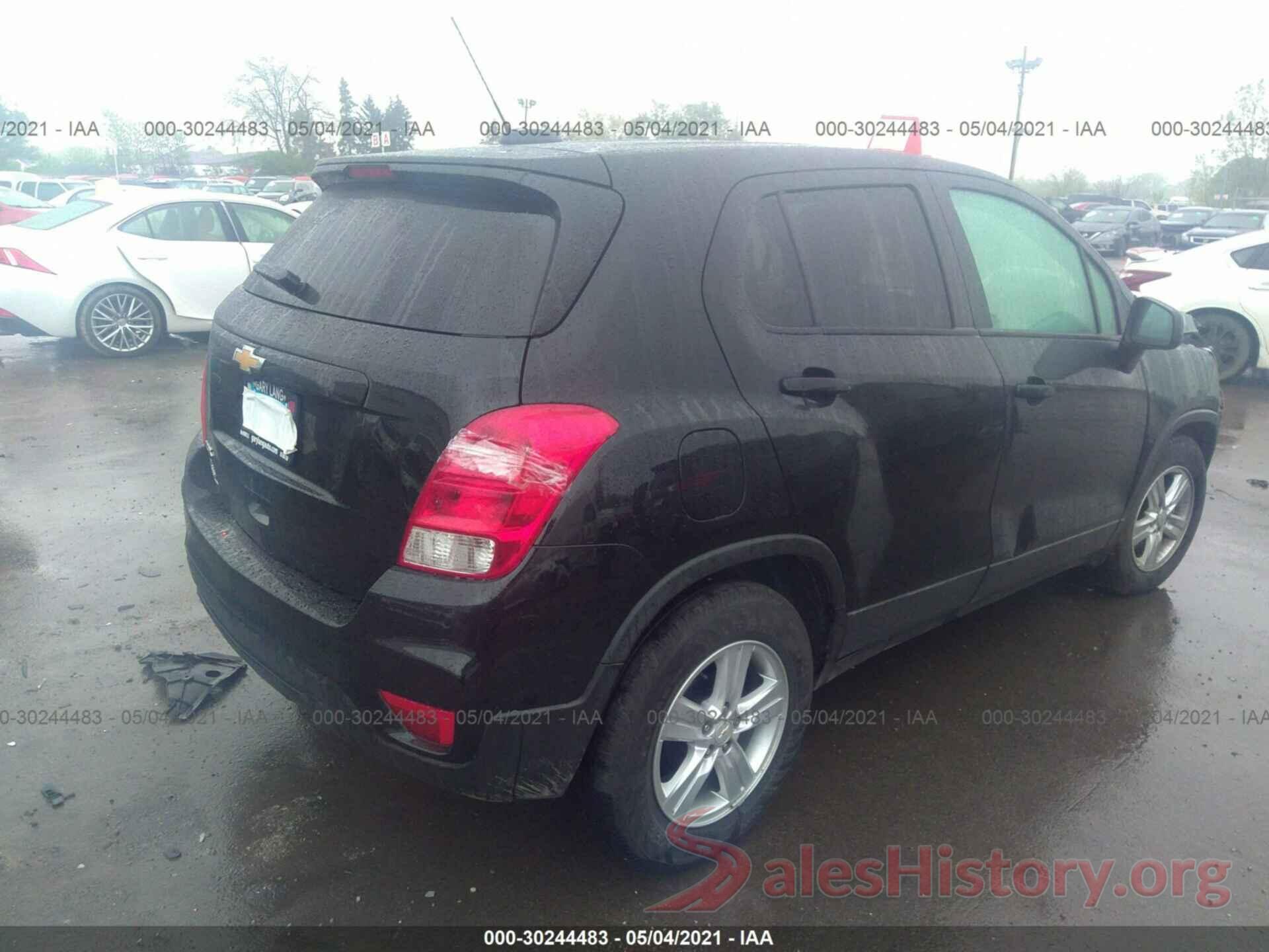 KL7CJKSB9LB037705 2020 CHEVROLET TRAX