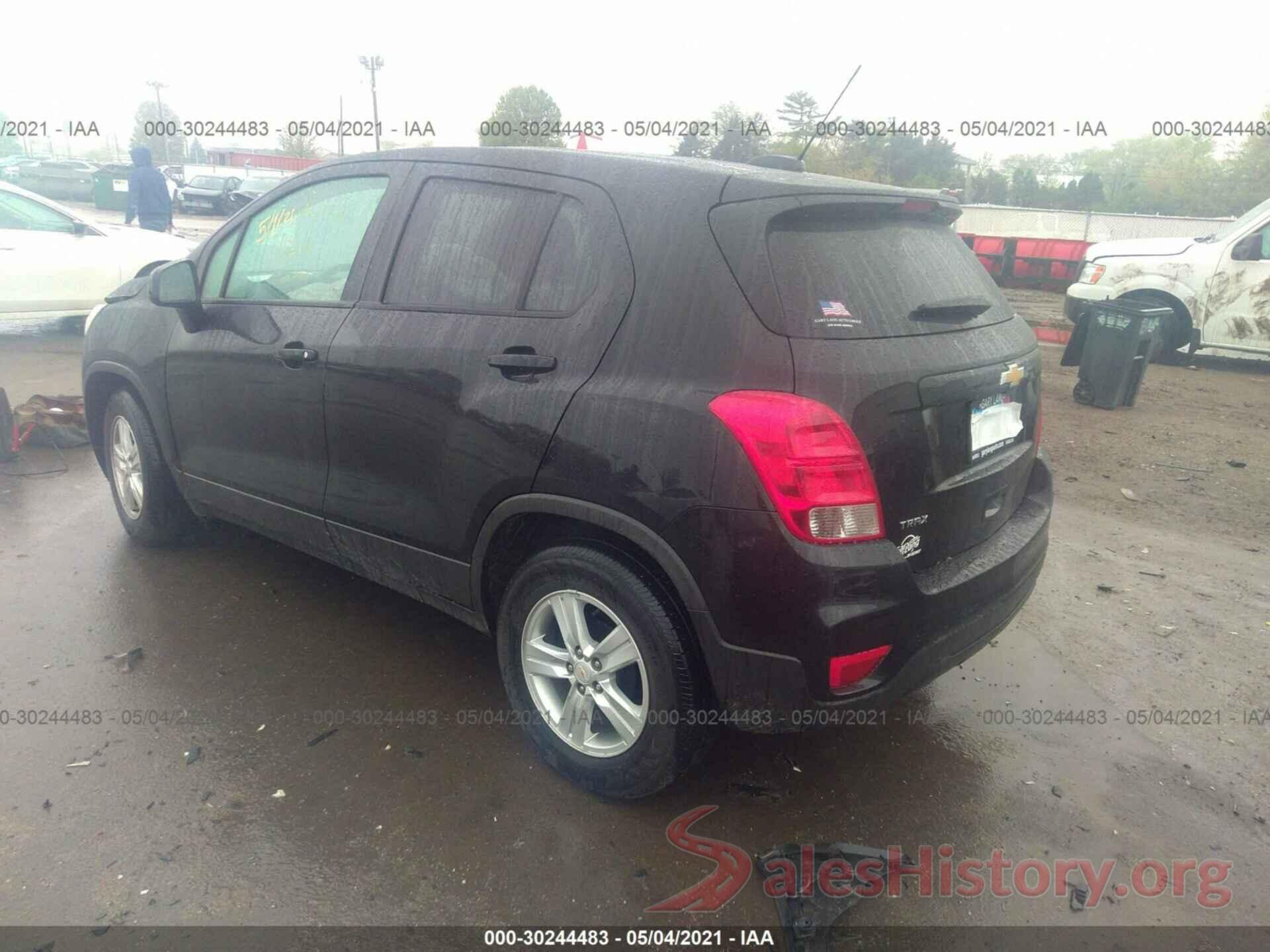 KL7CJKSB9LB037705 2020 CHEVROLET TRAX