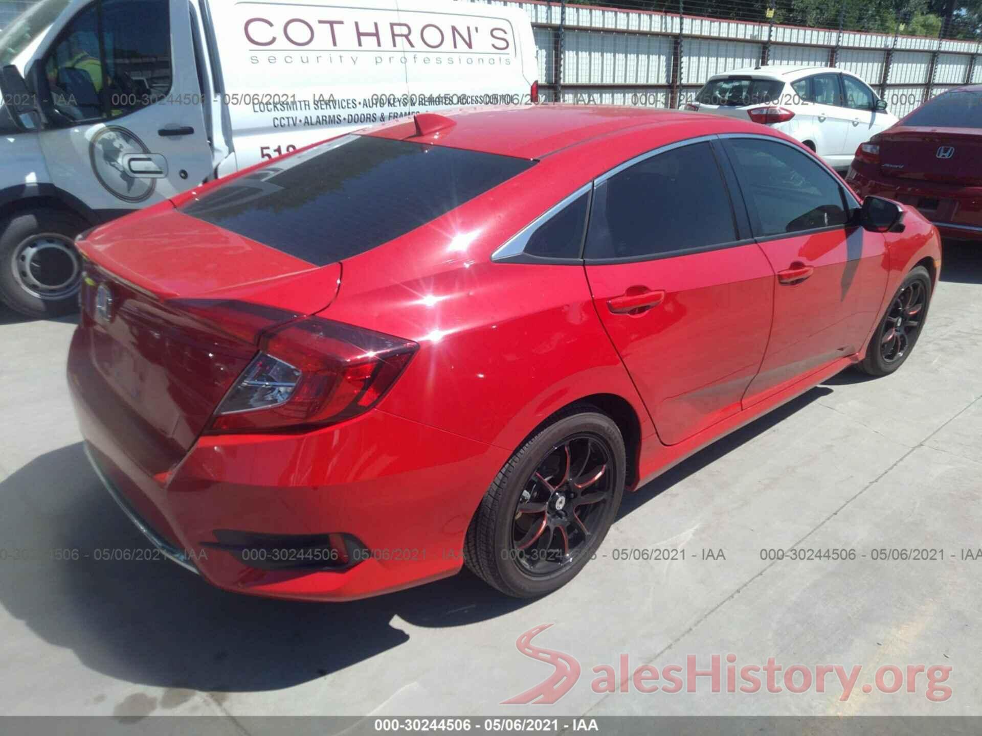 2HGFC1F3XKH650107 2019 HONDA CIVIC SEDAN