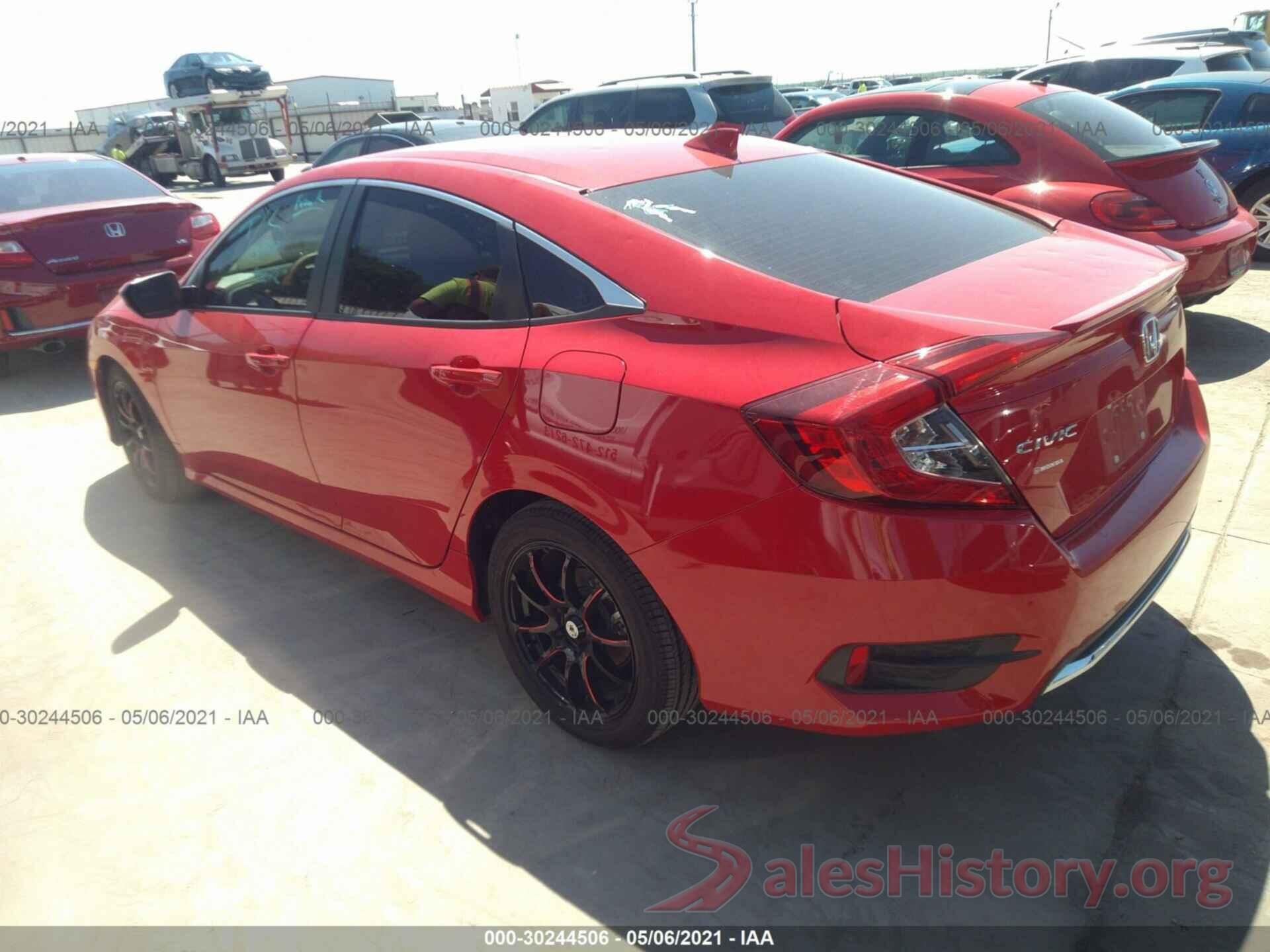 2HGFC1F3XKH650107 2019 HONDA CIVIC SEDAN