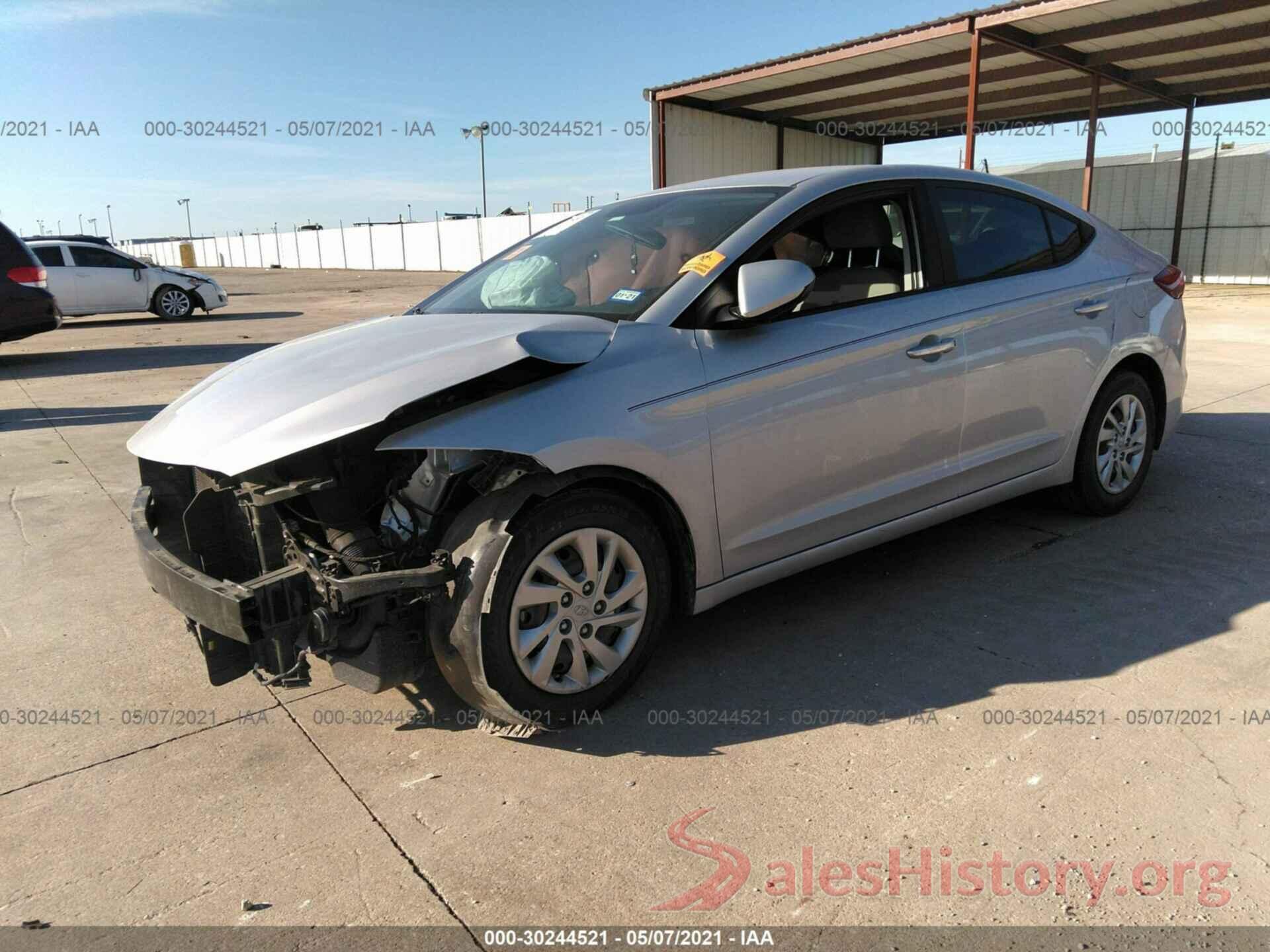 KMHD74LF5HU089245 2017 HYUNDAI ELANTRA