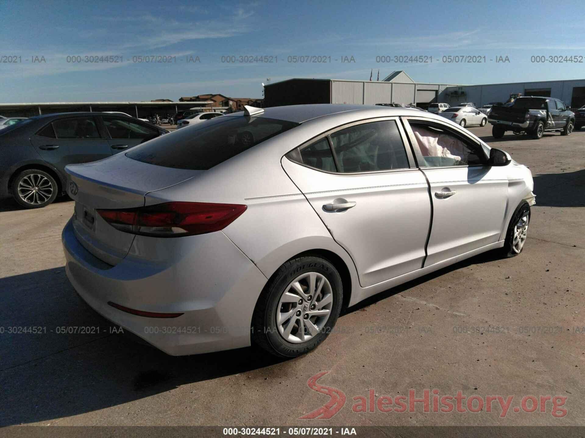 KMHD74LF5HU089245 2017 HYUNDAI ELANTRA