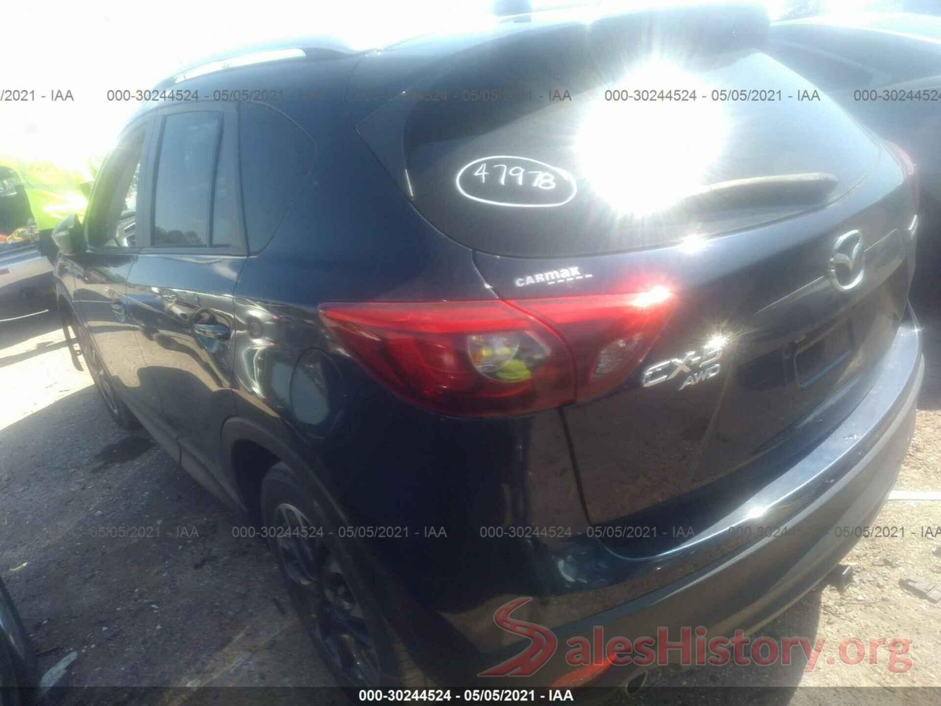 JM3KE4DYXG0826647 2016 MAZDA CX-5