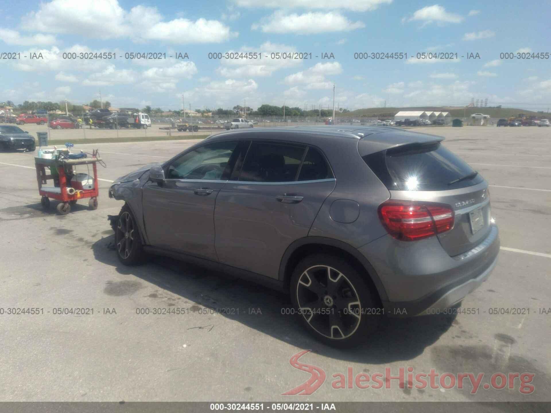 WDCTG4EB0KJ605993 2019 MERCEDES-BENZ GLA