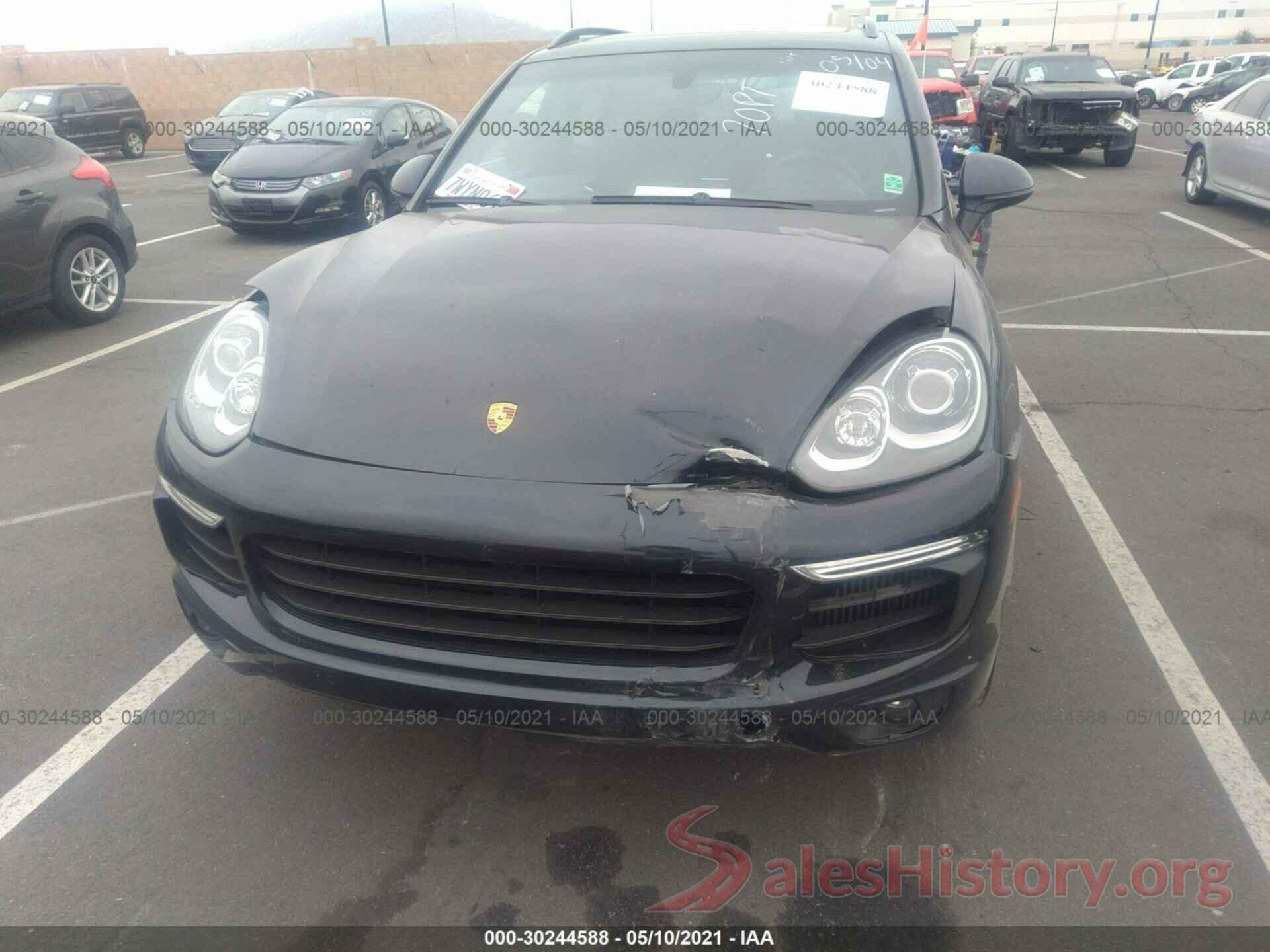 WP1AB2A27GLA93780 2016 PORSCHE CAYENNE