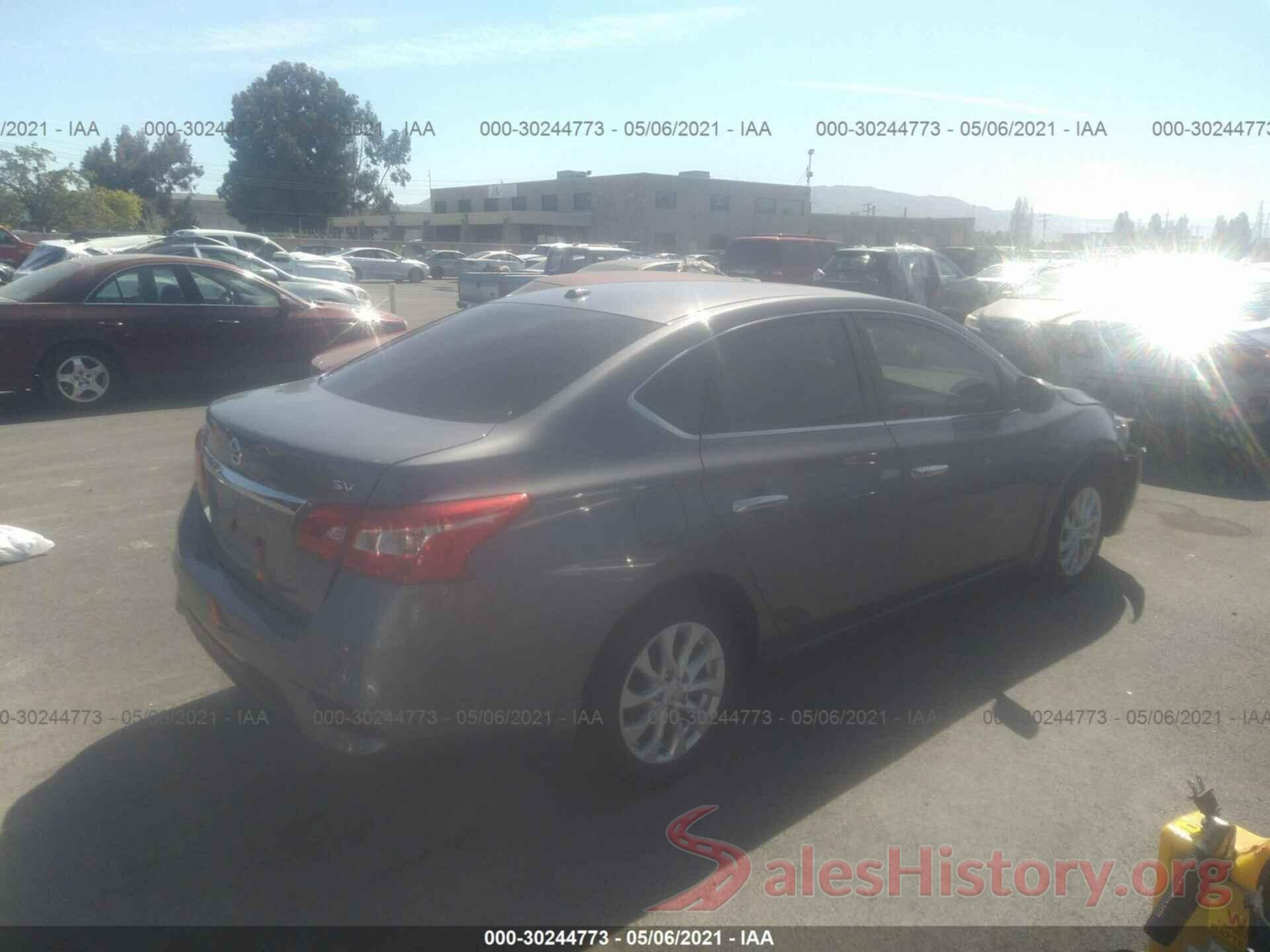 3N1AB7AP0KL607009 2019 NISSAN SENTRA