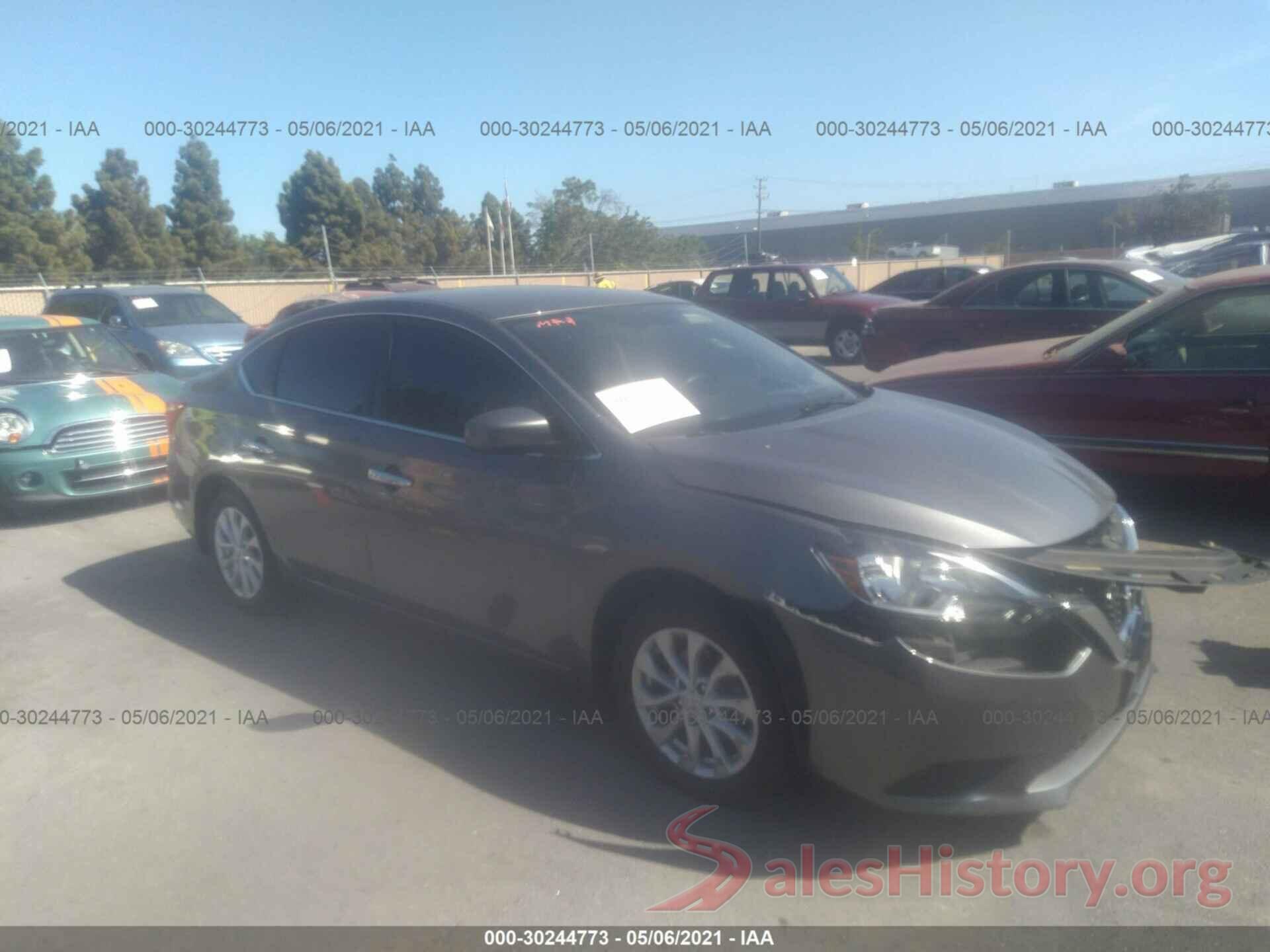 3N1AB7AP0KL607009 2019 NISSAN SENTRA