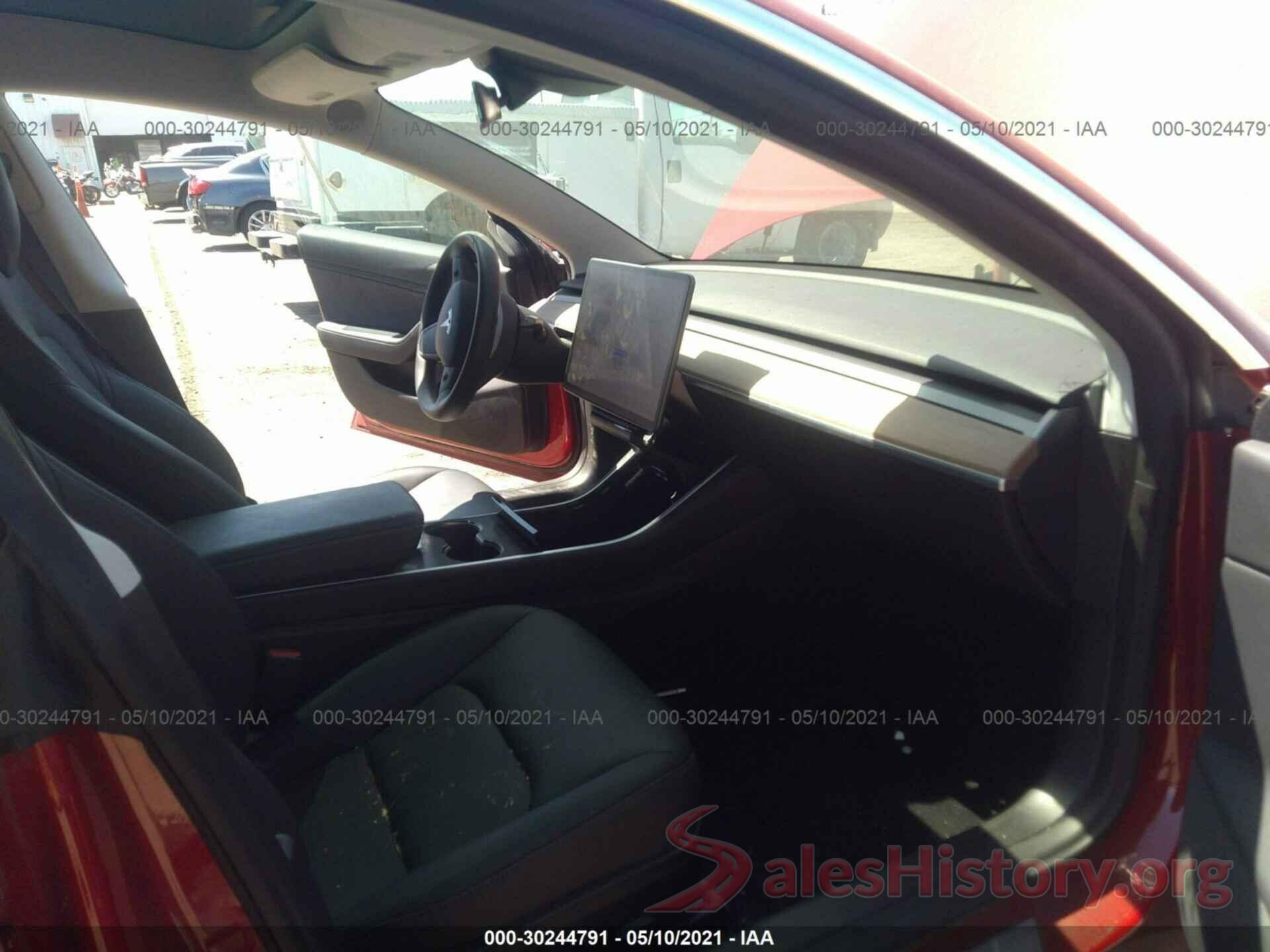 5YJ3E1EA0KF357656 2019 TESLA MODEL 3