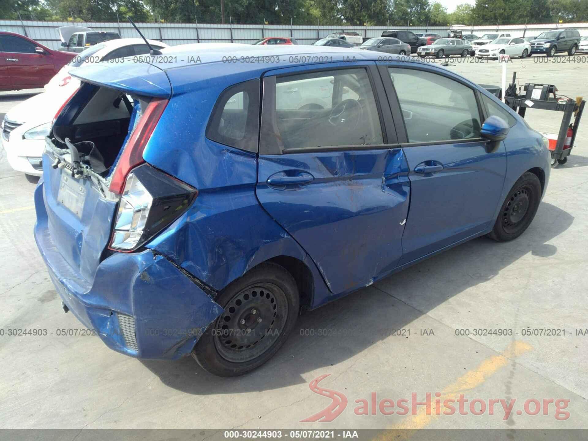 JHMGK5H59GX005591 2016 HONDA FIT