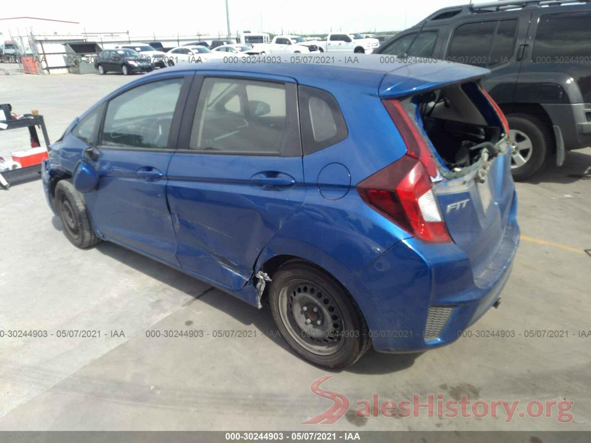 JHMGK5H59GX005591 2016 HONDA FIT