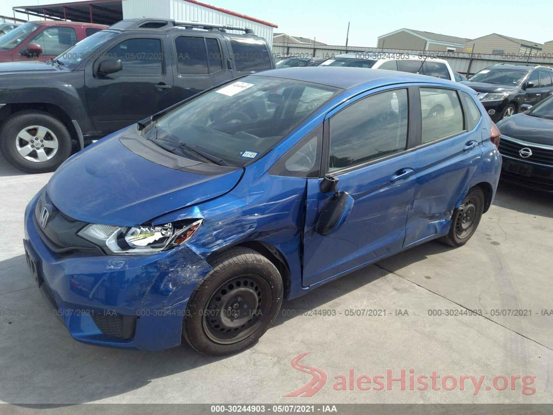 JHMGK5H59GX005591 2016 HONDA FIT