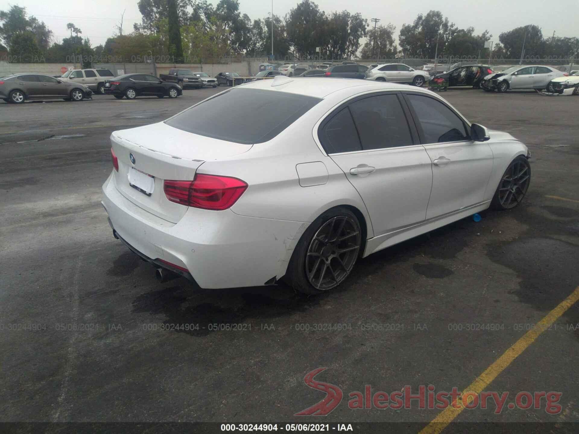 WBA8B3G36HNU35955 2017 BMW 3 SERIES