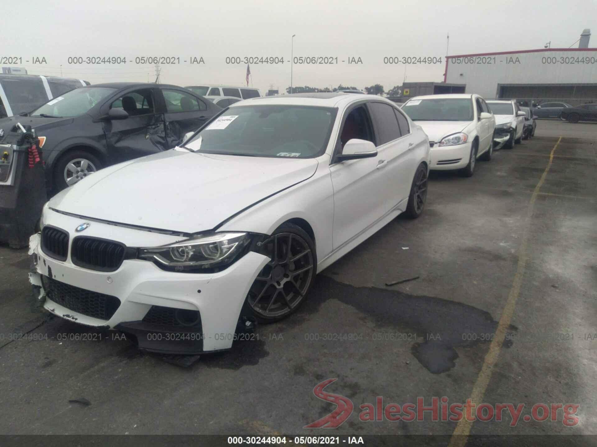 WBA8B3G36HNU35955 2017 BMW 3 SERIES