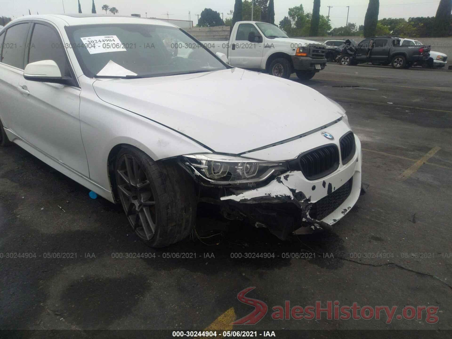 WBA8B3G36HNU35955 2017 BMW 3 SERIES