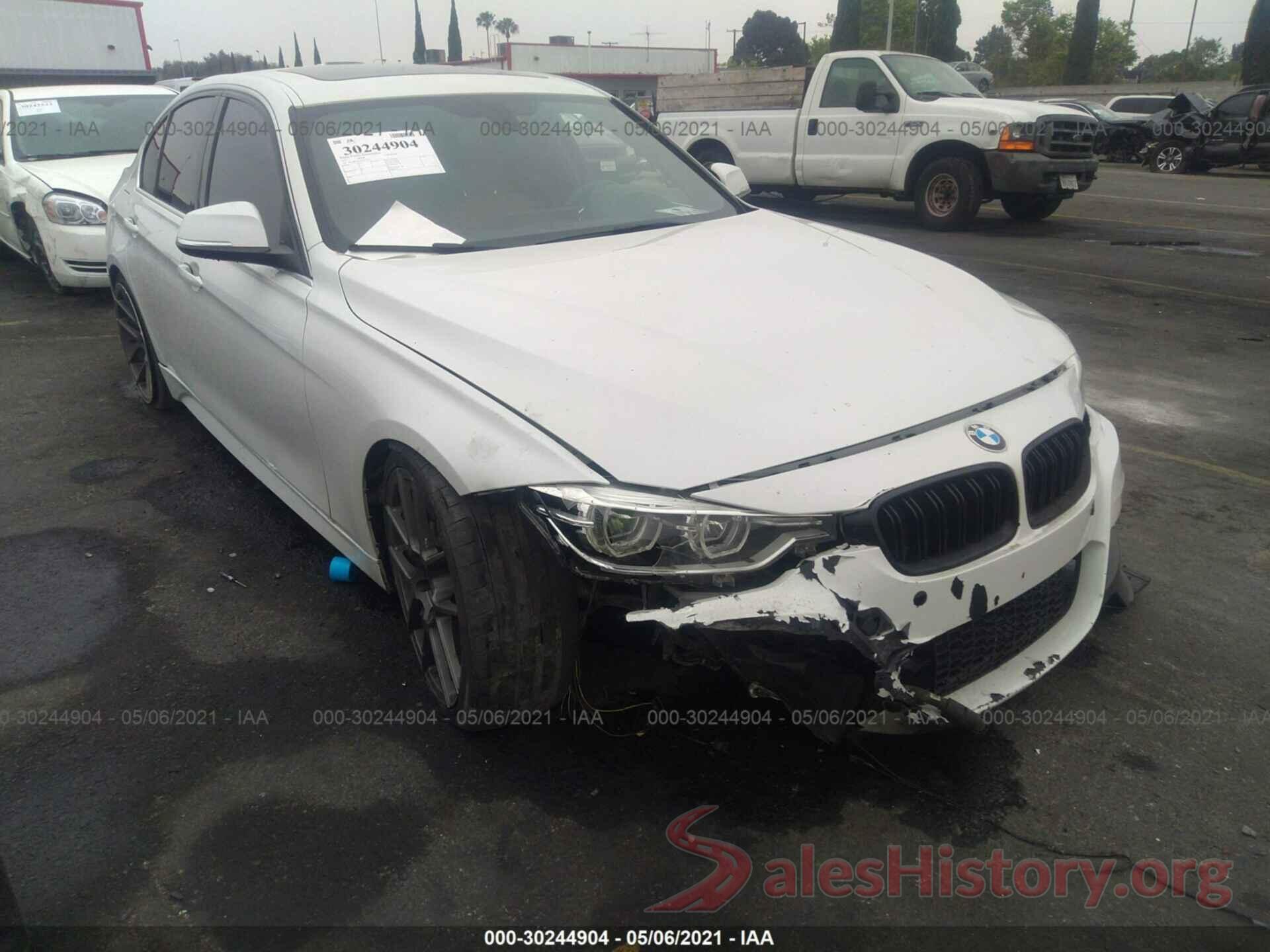 WBA8B3G36HNU35955 2017 BMW 3 SERIES