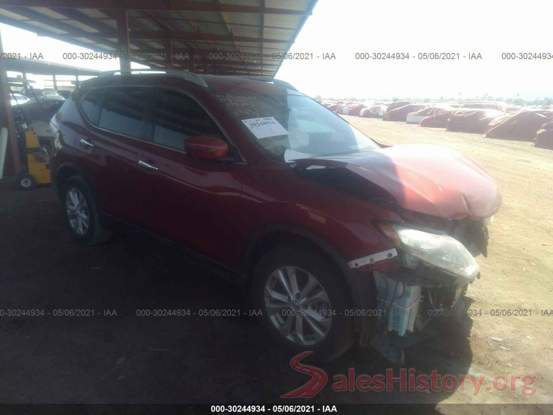 5N1AT2MN1GC731943 2016 NISSAN ROGUE