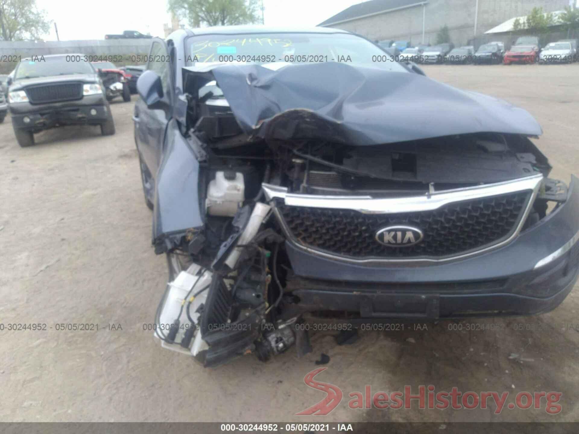 KNDPB3ACXG7867832 2016 KIA SPORTAGE