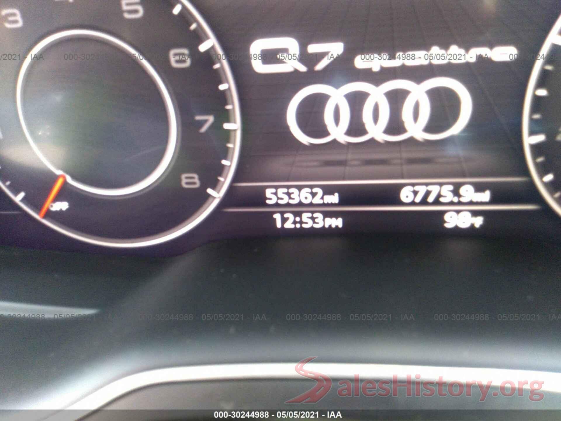 WA1LAAF74JD029851 2018 AUDI Q7