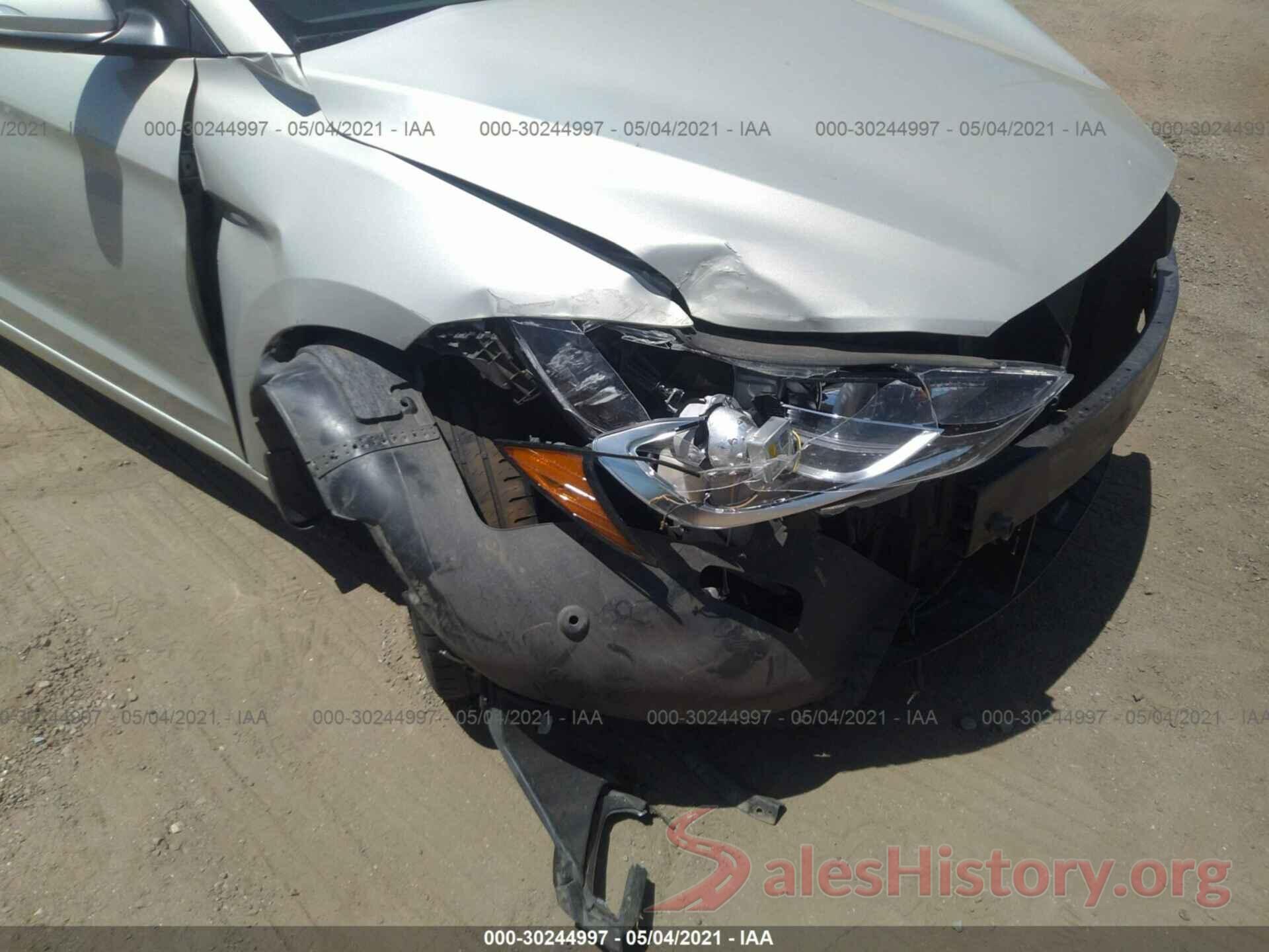 KMHD84LF4HU303624 2017 HYUNDAI ELANTRA