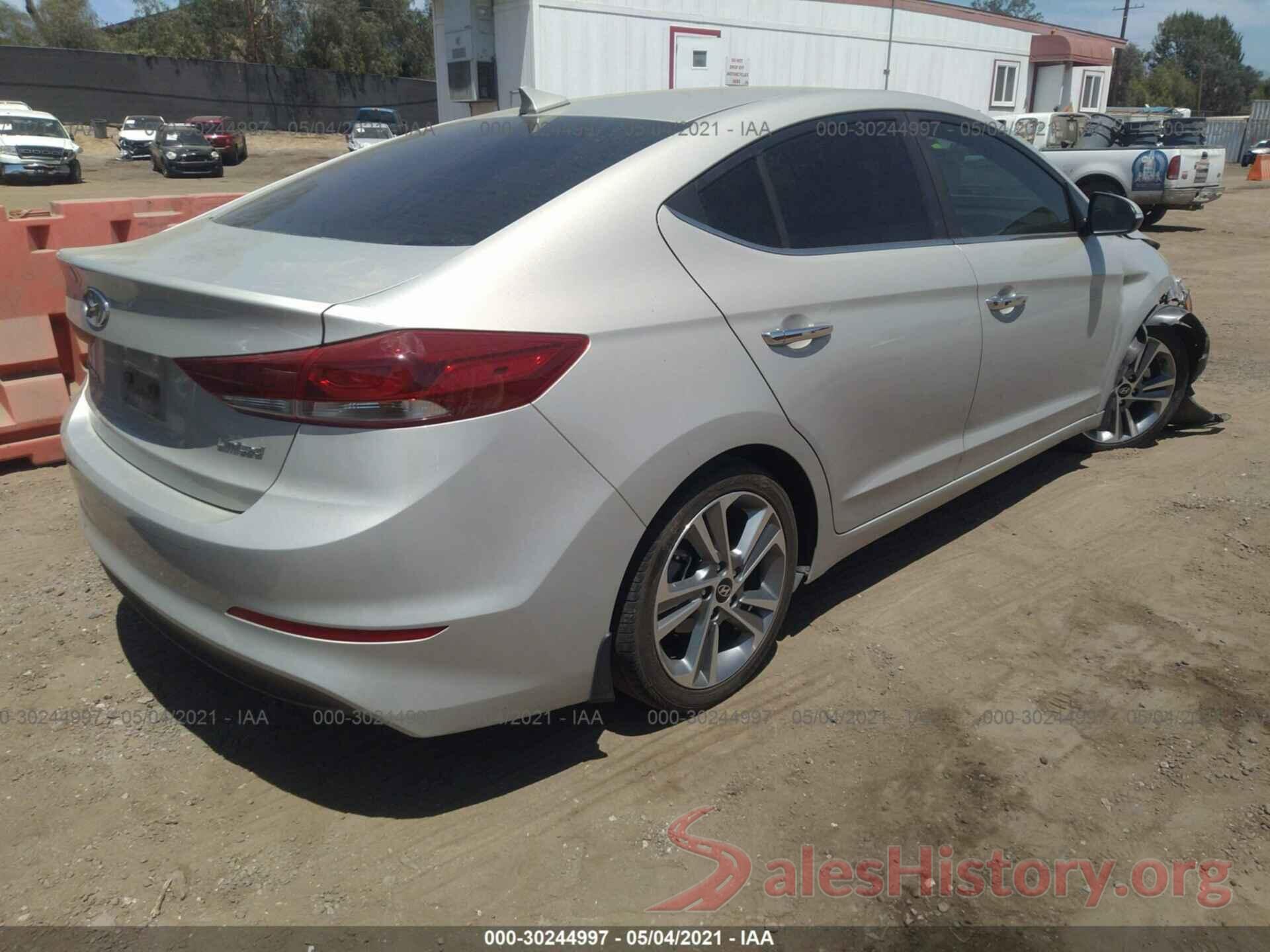 KMHD84LF4HU303624 2017 HYUNDAI ELANTRA