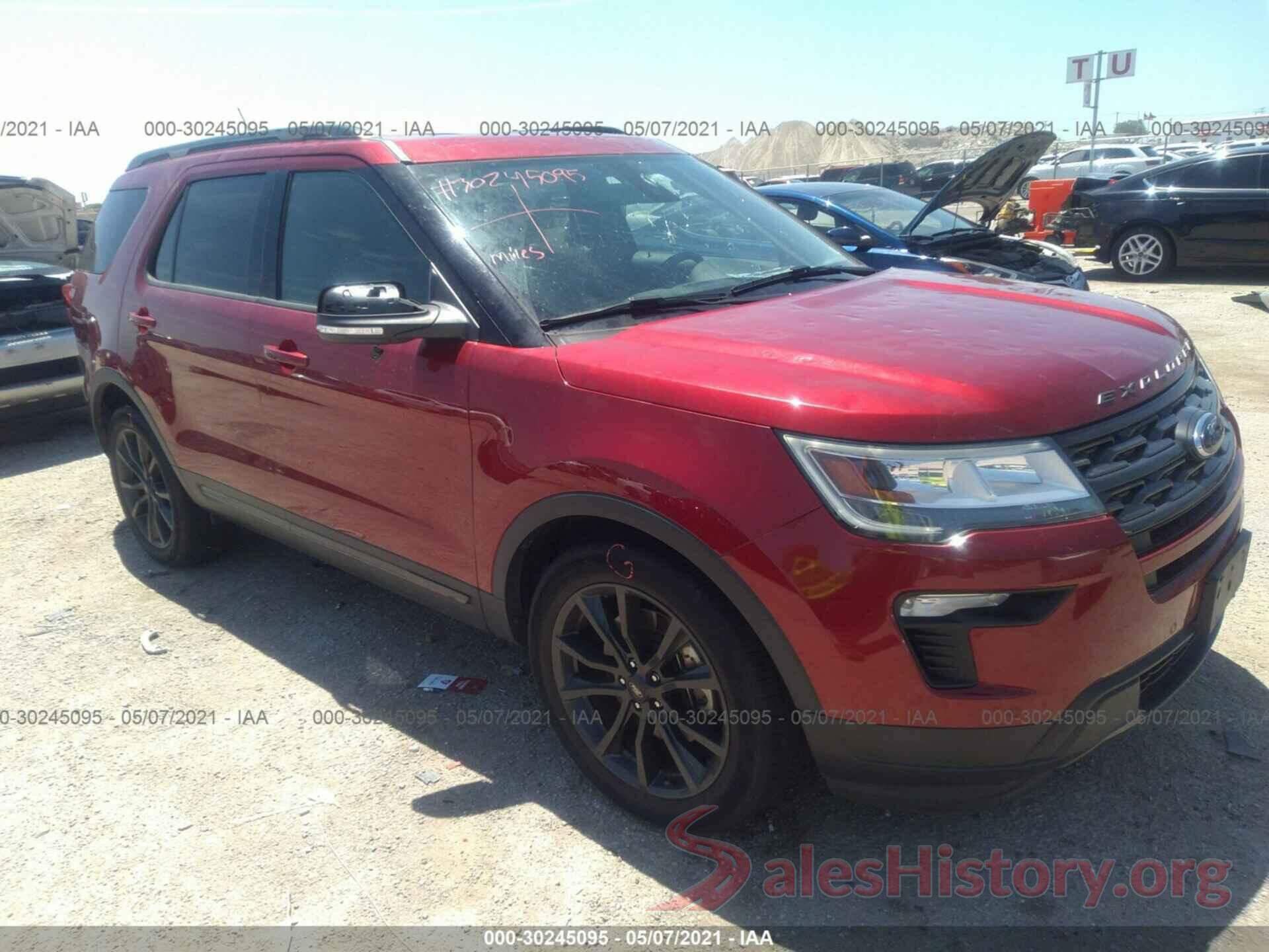 1FM5K7D82JGC41703 2018 FORD EXPLORER