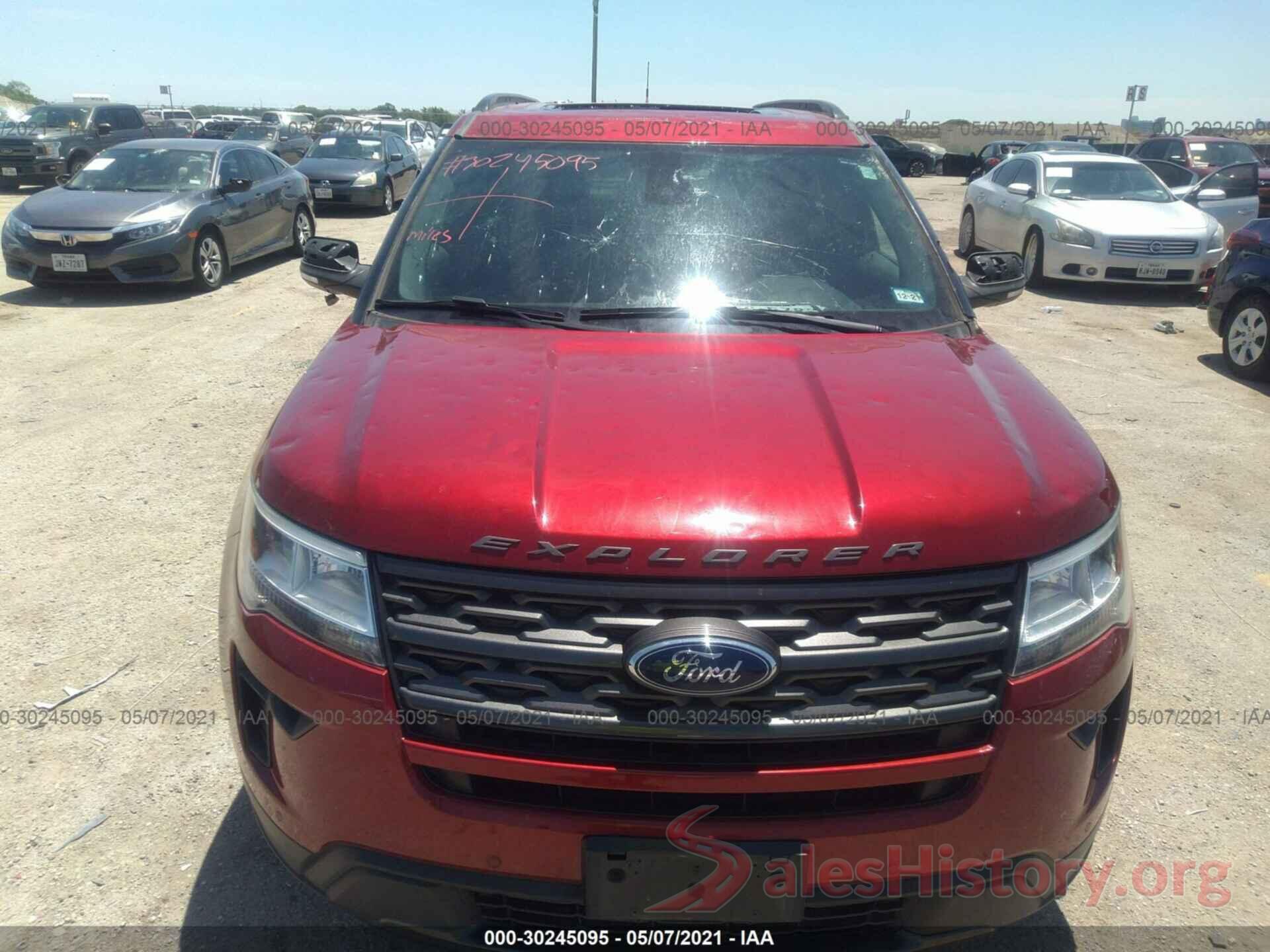 1FM5K7D82JGC41703 2018 FORD EXPLORER