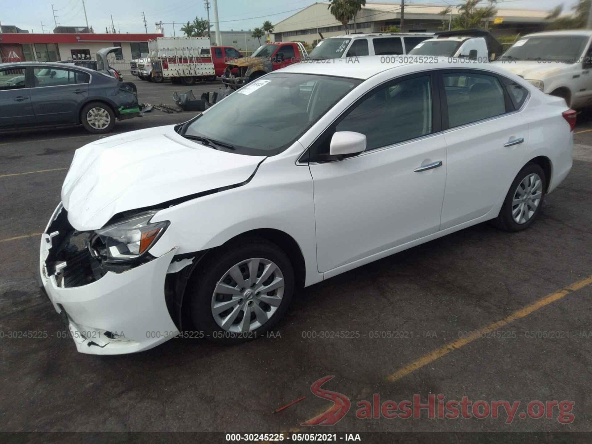 3N1AB7AP4KY357227 2019 NISSAN SENTRA