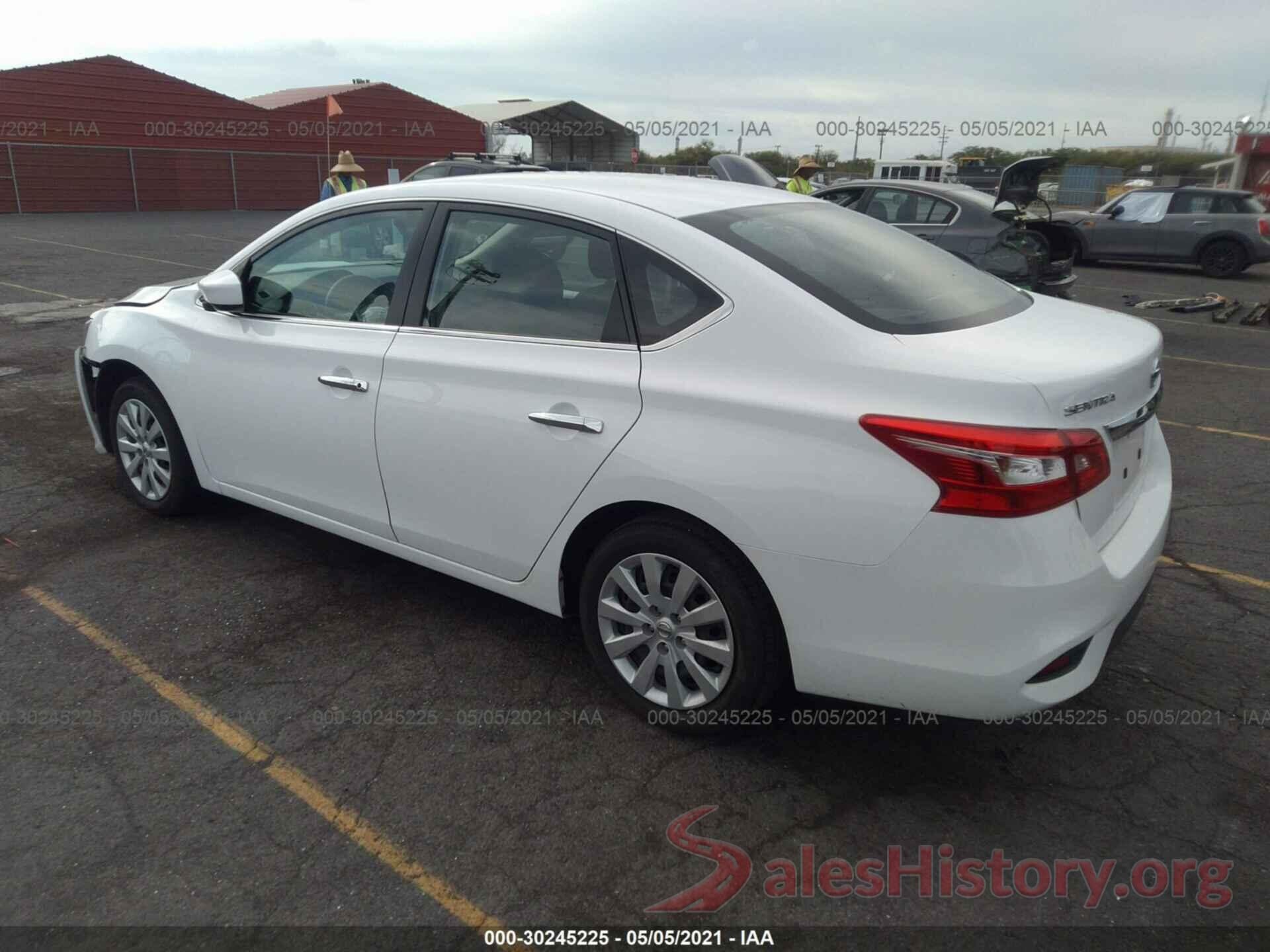 3N1AB7AP4KY357227 2019 NISSAN SENTRA