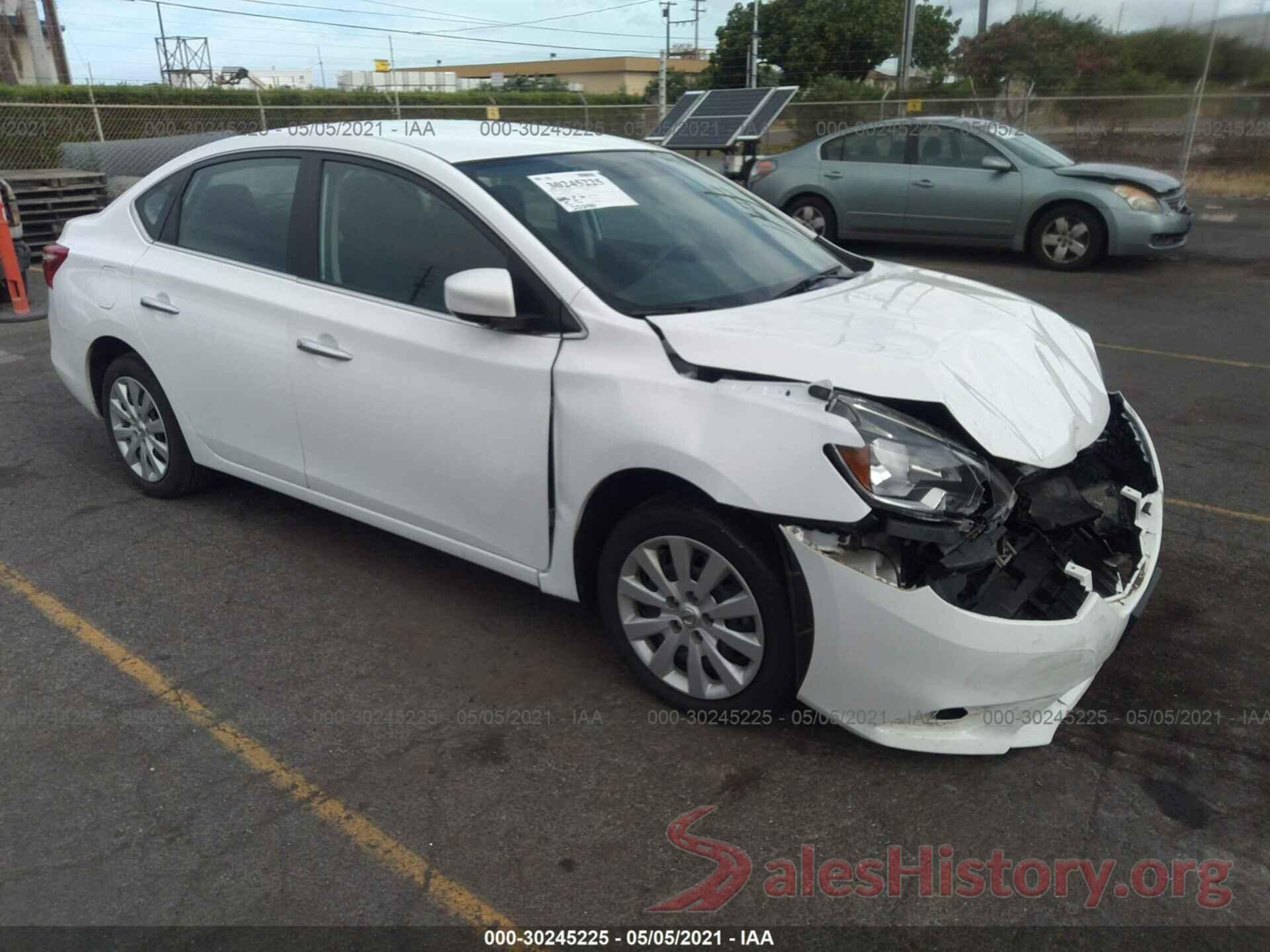 3N1AB7AP4KY357227 2019 NISSAN SENTRA