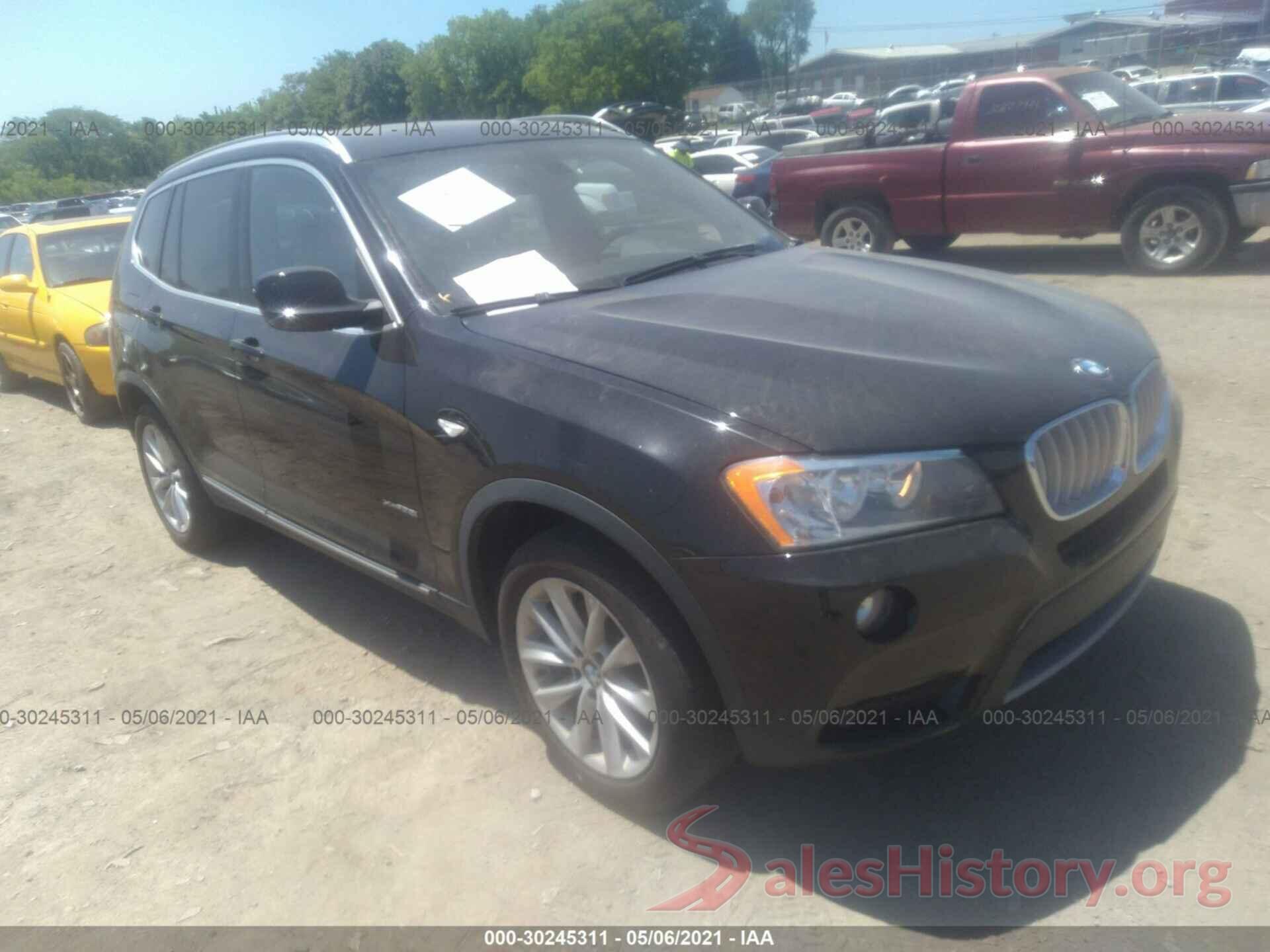 1FADP3F20GL264728 2013 BMW X3