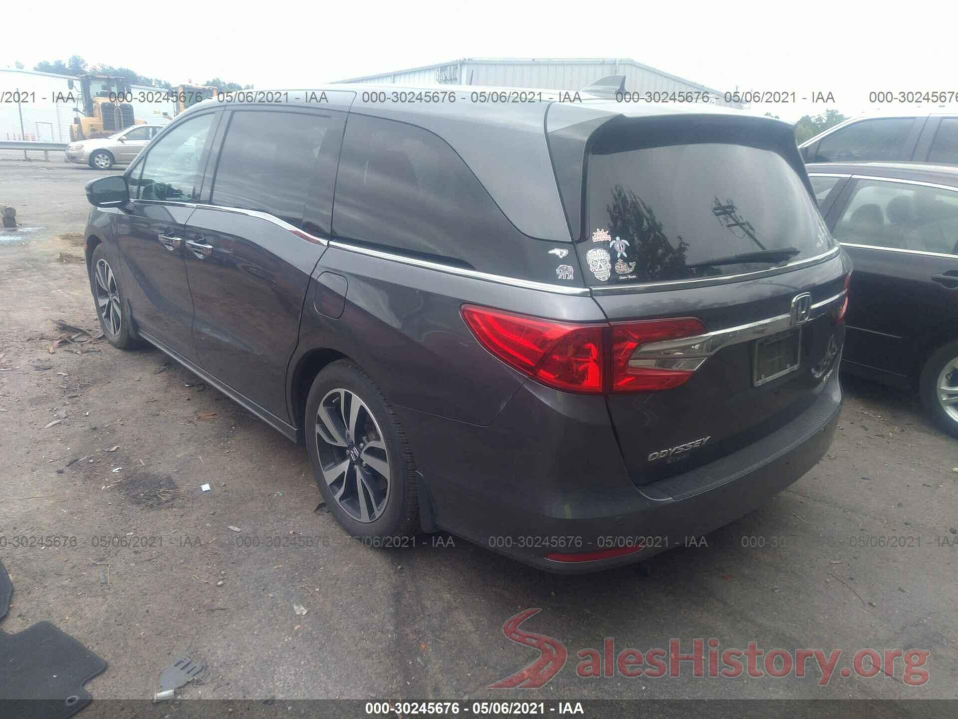 5FNRL6H91JB061719 2018 HONDA ODYSSEY